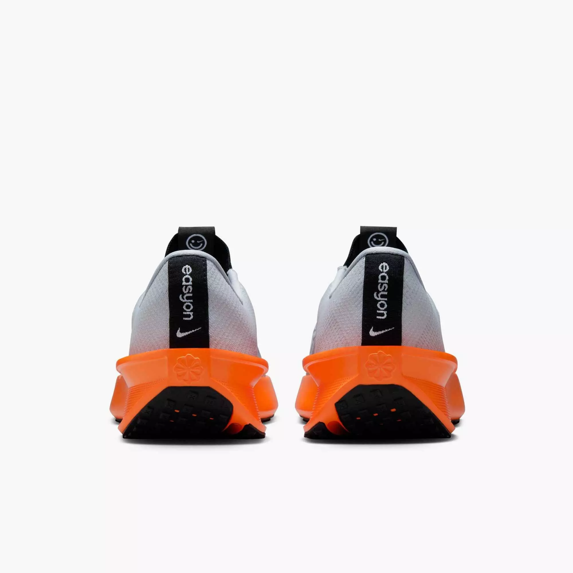 Nike Interact Run EasyOn "Wolf Grey/Safety Orange/University Red/White" Men's Running Shoe - GREY/ORANGE/RED/WHITE