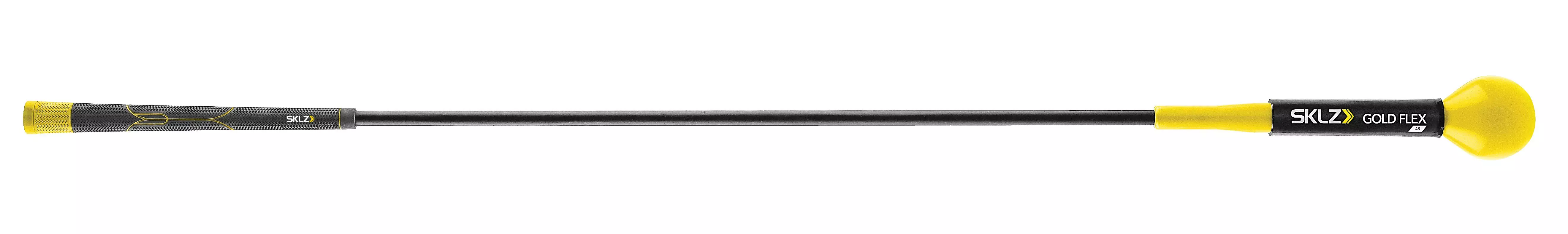 SKLZ Gold Flex 48" Golf Swing Trainer - Black/Yellow - BLACK/YELLOW