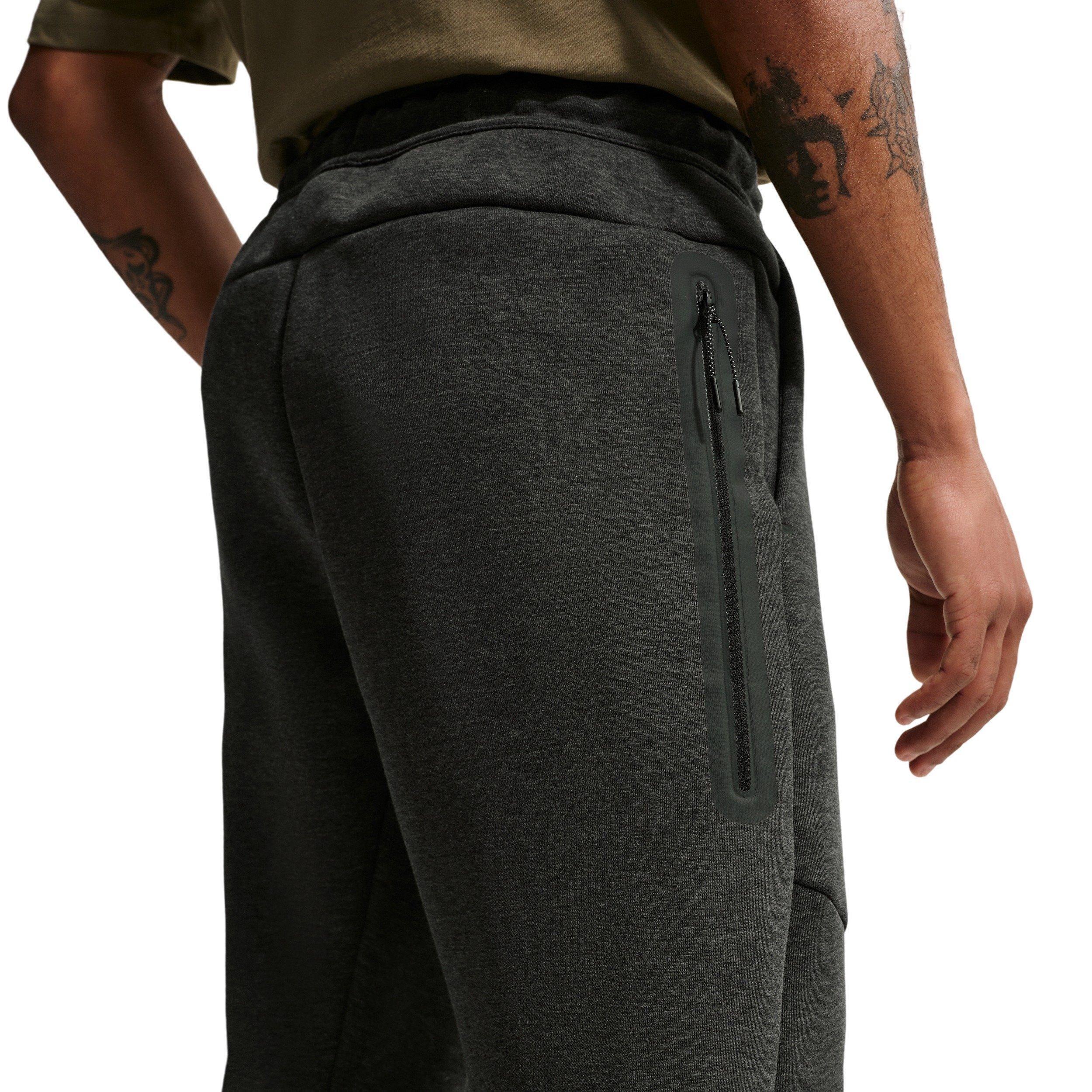 Nike Men's Tech Fleece Open-Hem Pants - BLACK Thumbnail View 2