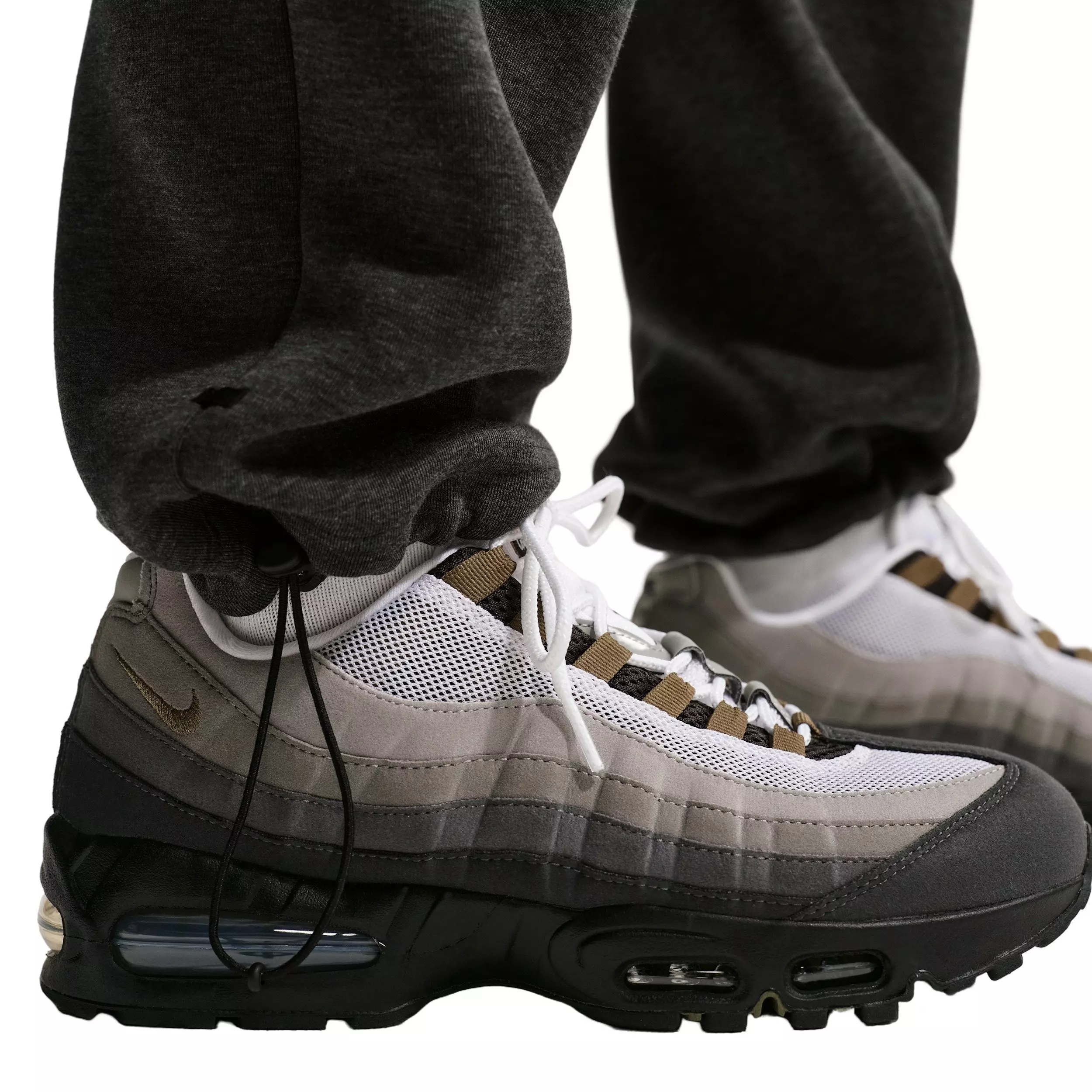 Nike Men's Tech Fleece Open-Hem Pants - BLACK