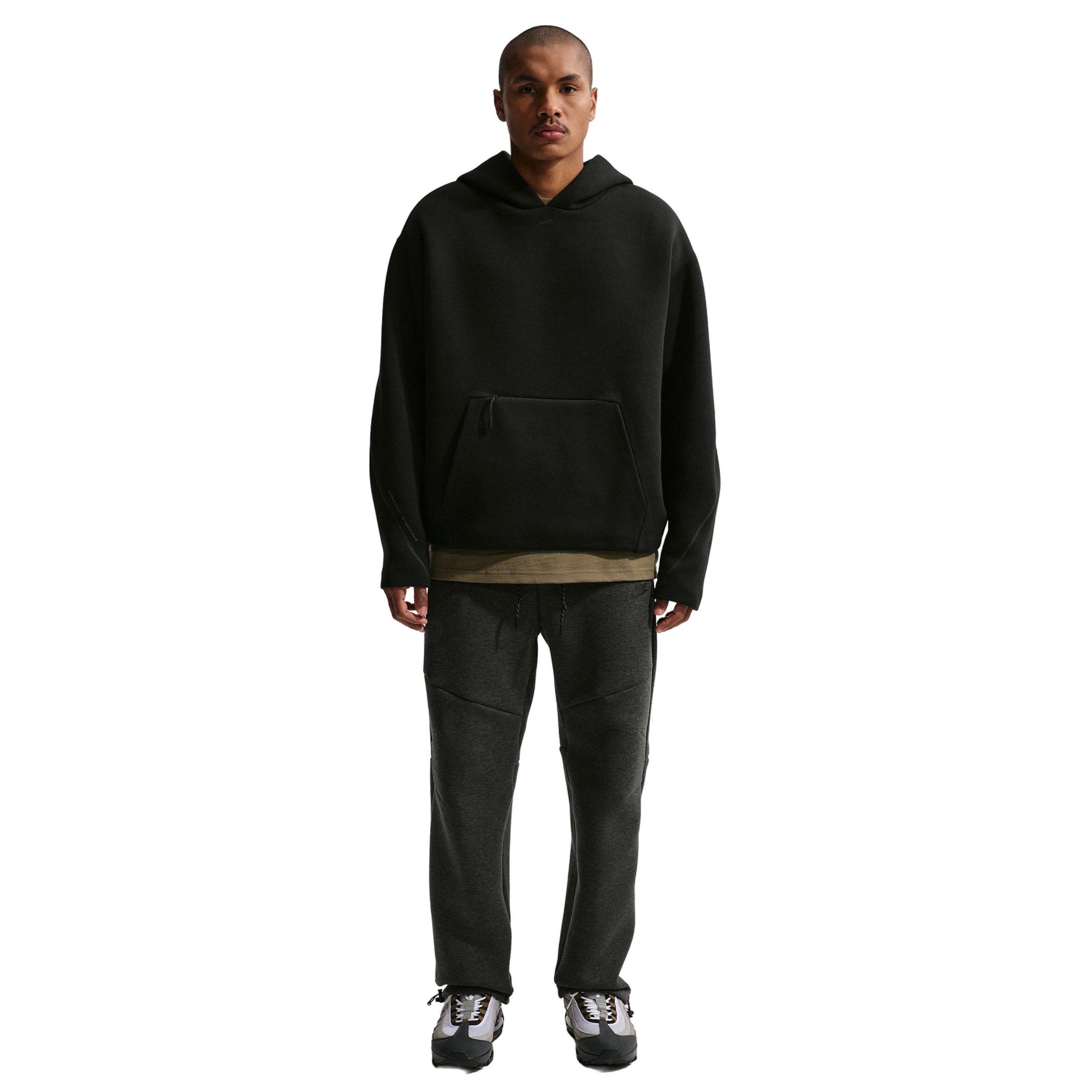 Nike Men's Tech Fleece Open-Hem Pants - BLACK Thumbnail View 5