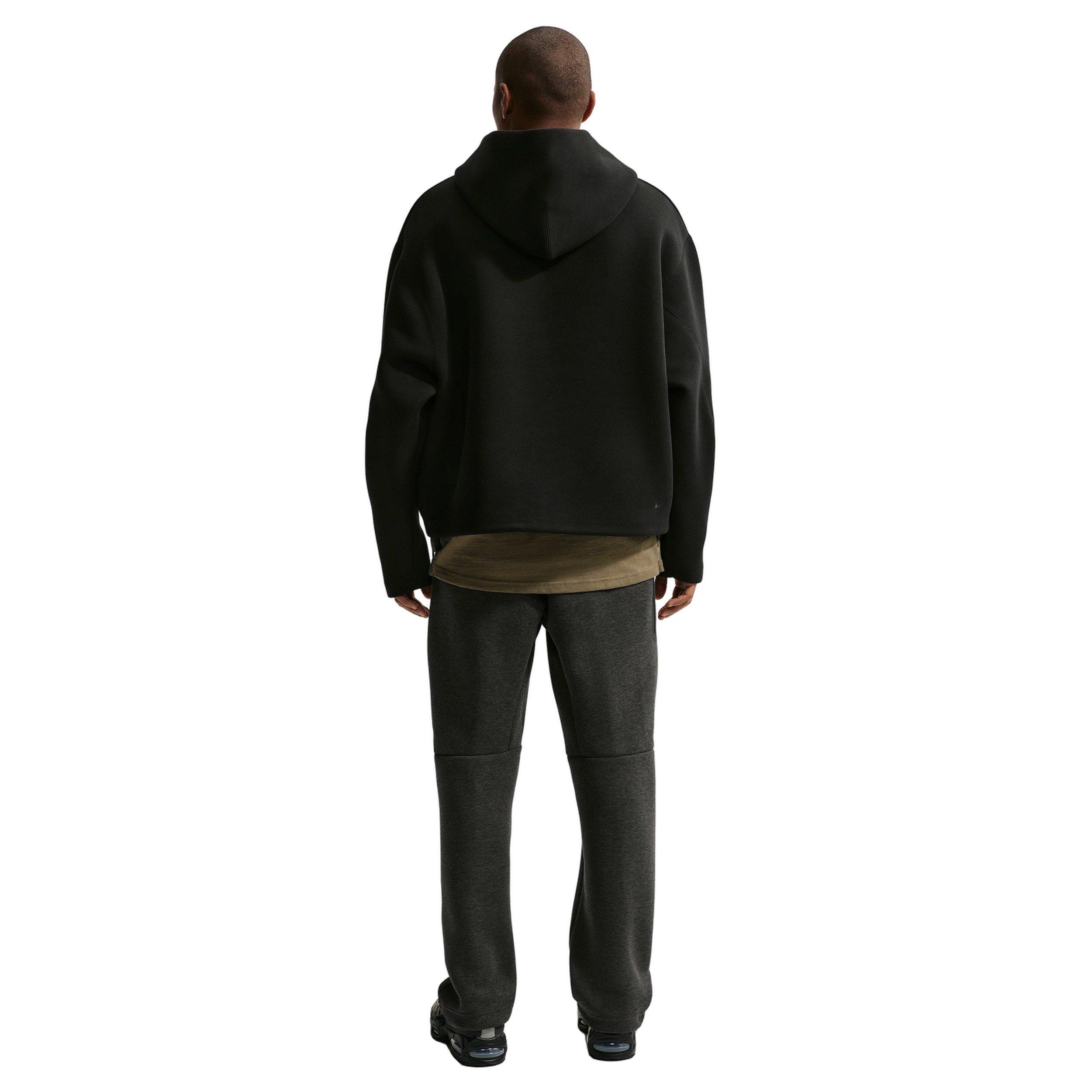 Nike Men's Tech Fleece Open-Hem Pants - BLACK Thumbnail View 6