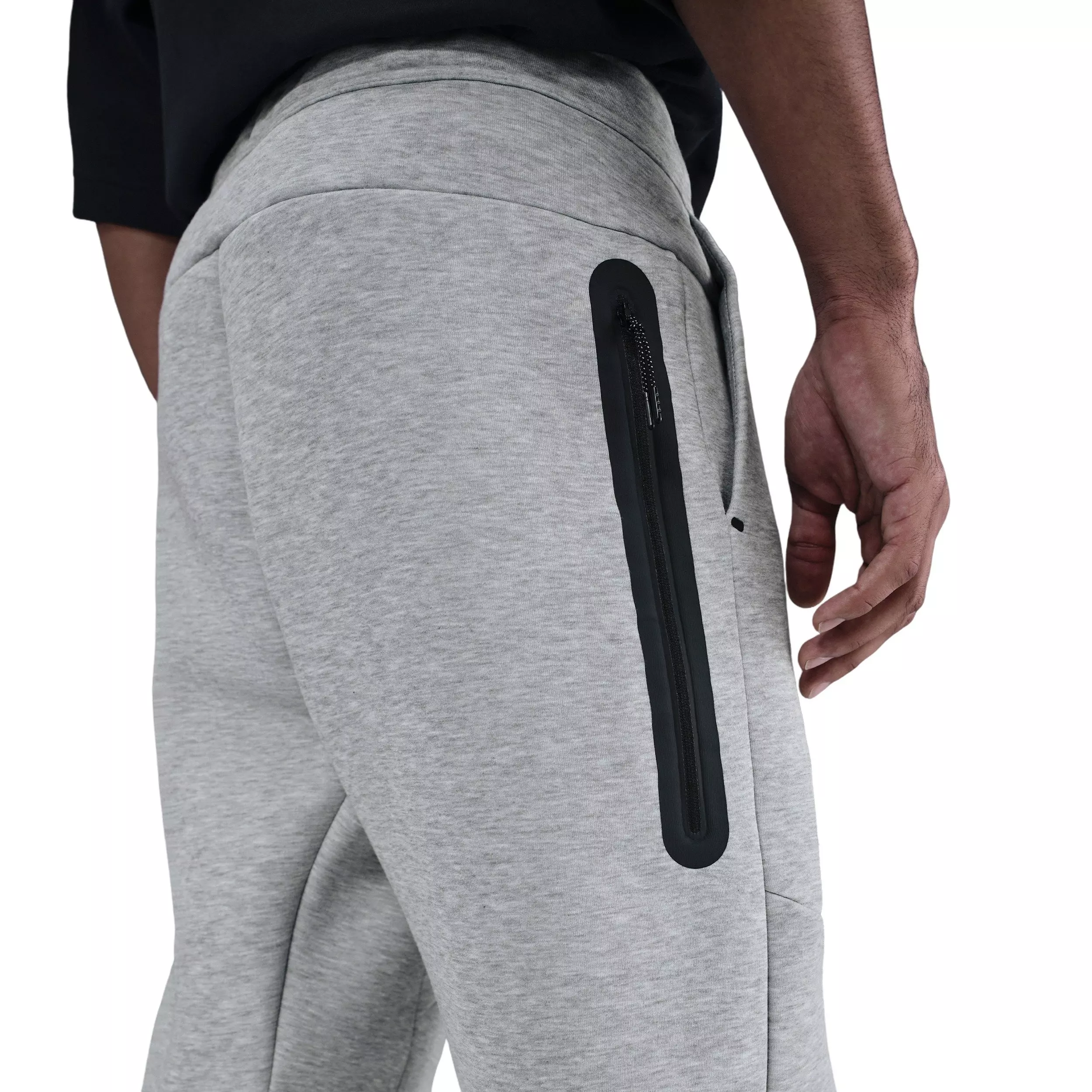 Nike Men's Tech Fleece Open-Hem Pants - GREY