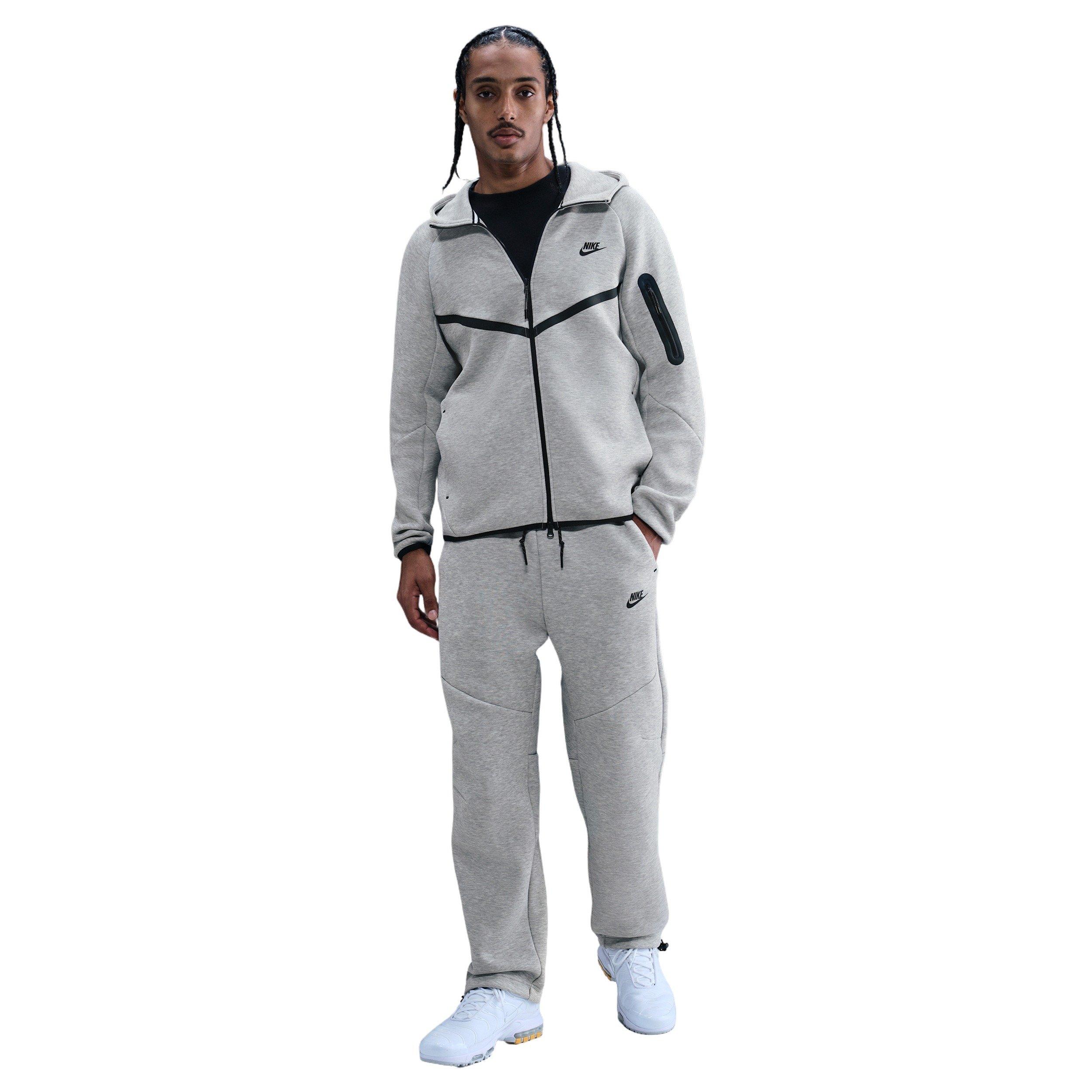 Nike Men's Tech Fleece Open-Hem Pants - GREY Thumbnail View 5