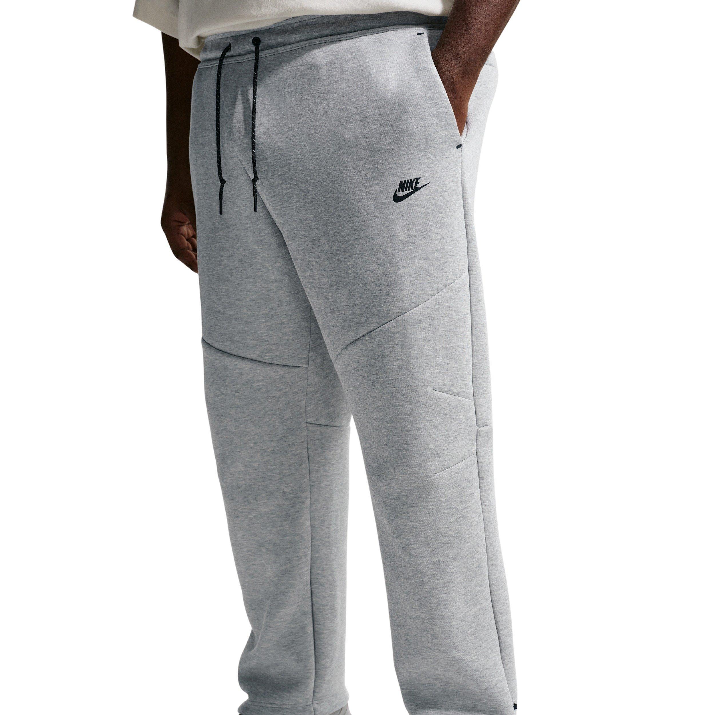 Nike Men's Tech Fleece Open-Hem Pants - GREY Thumbnail View 8