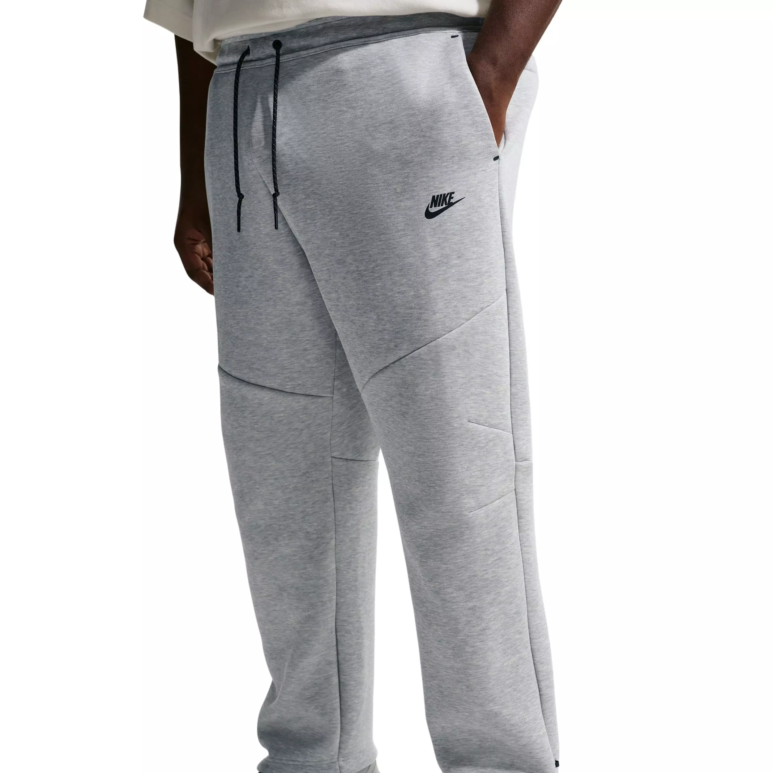 Nike Men's Tech Fleece Open-Hem Pants - GREY