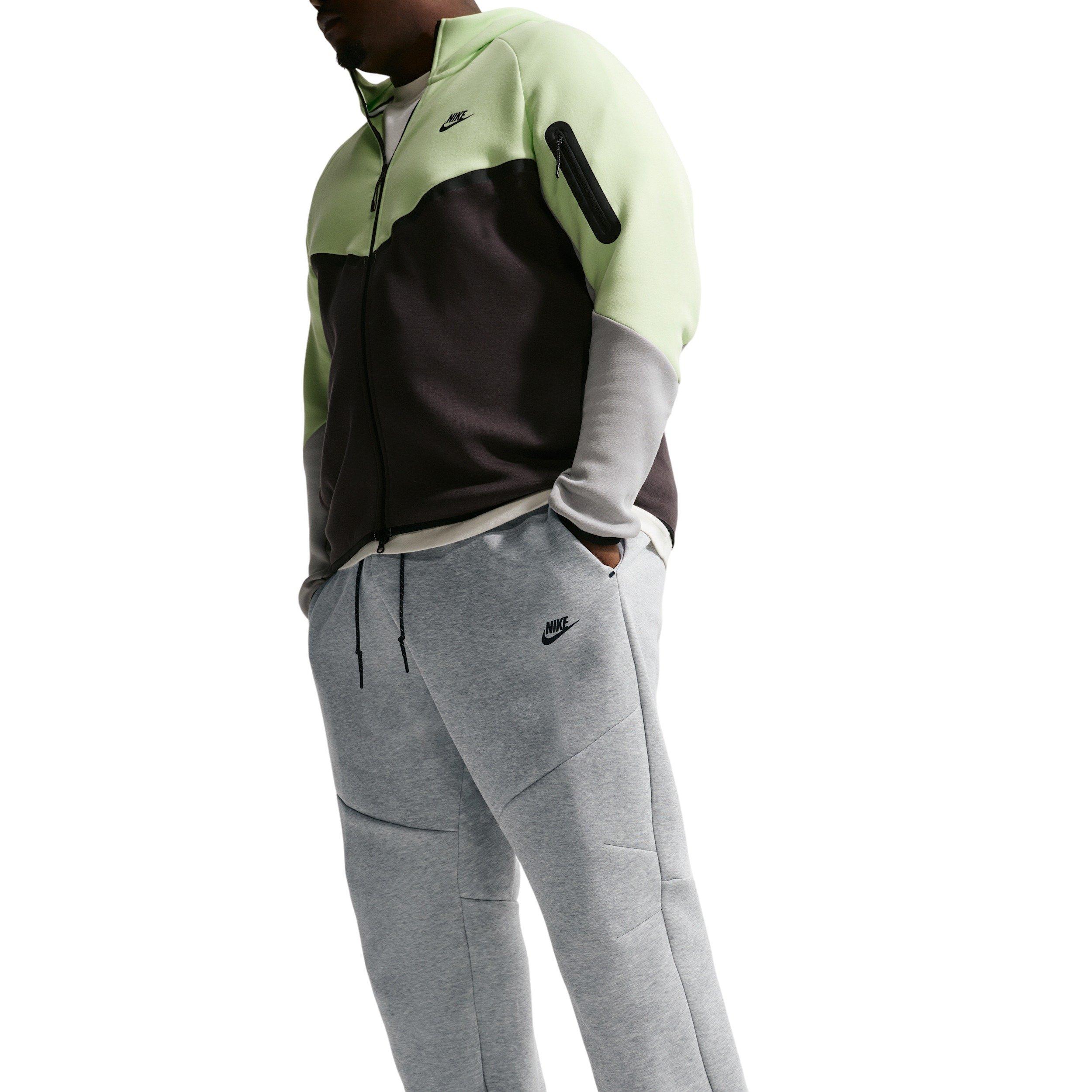 Nike Men's Tech Fleece Open-Hem Pants - GREY Thumbnail View 10
