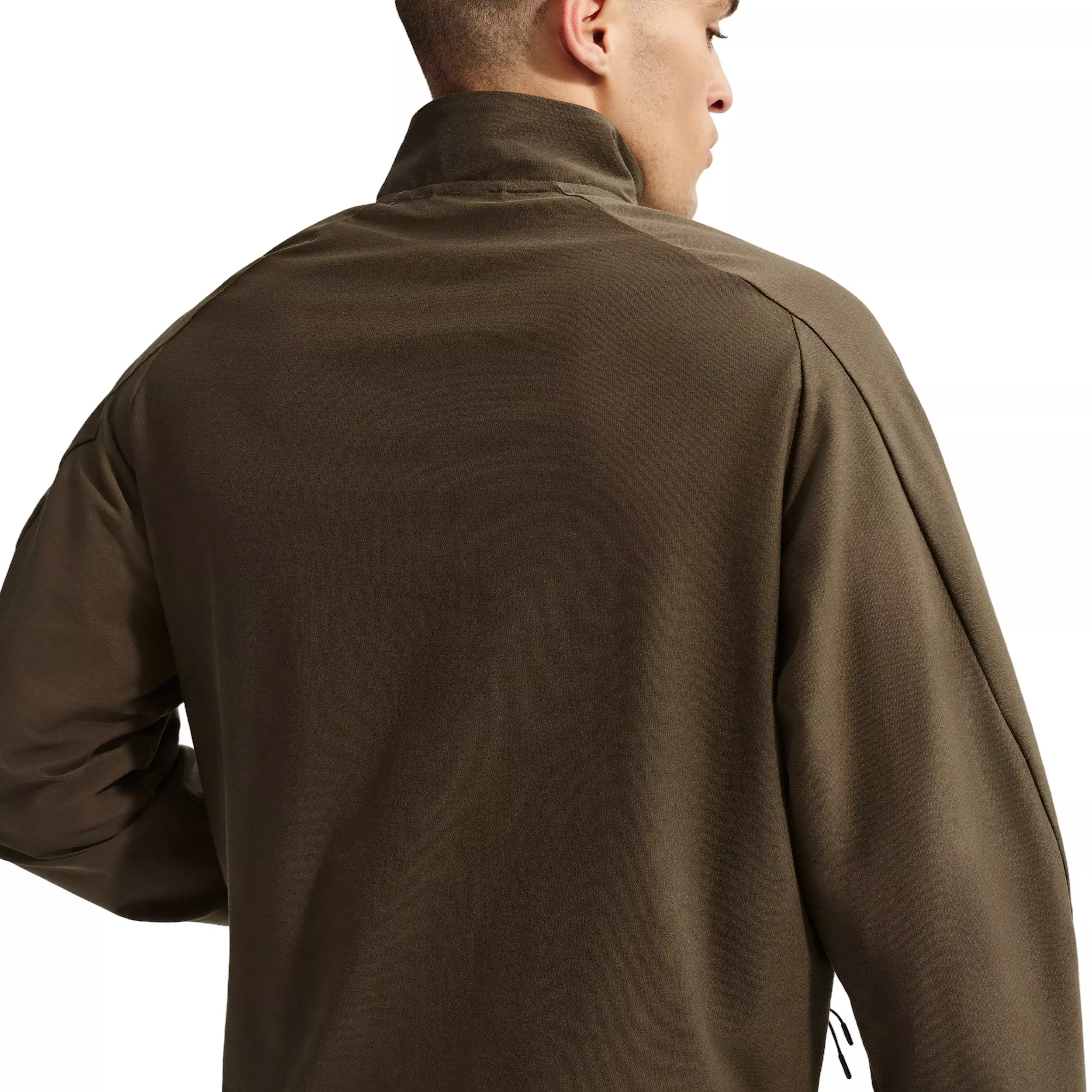 Nike Men's Sportswear Tech Dri-FIT Shori Knit Track Jacket - DK HAZEL