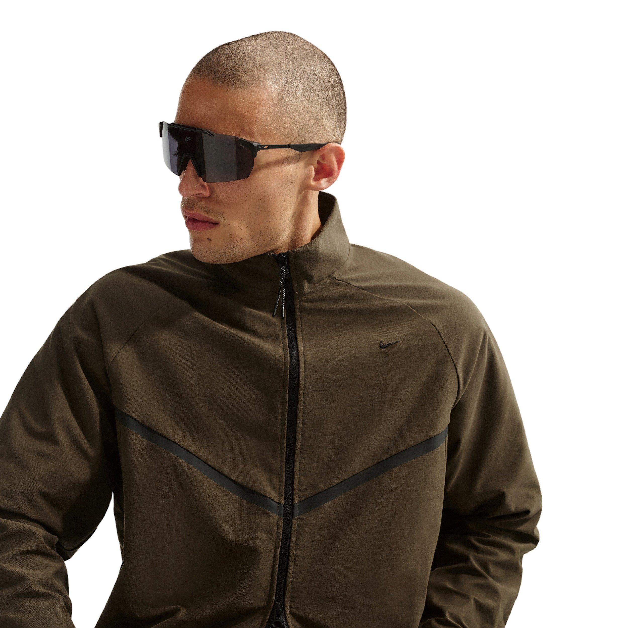 Nike Men's Sportswear Tech Dri-FIT Shori Knit Track Jacket - DK HAZEL Thumbnail View 3