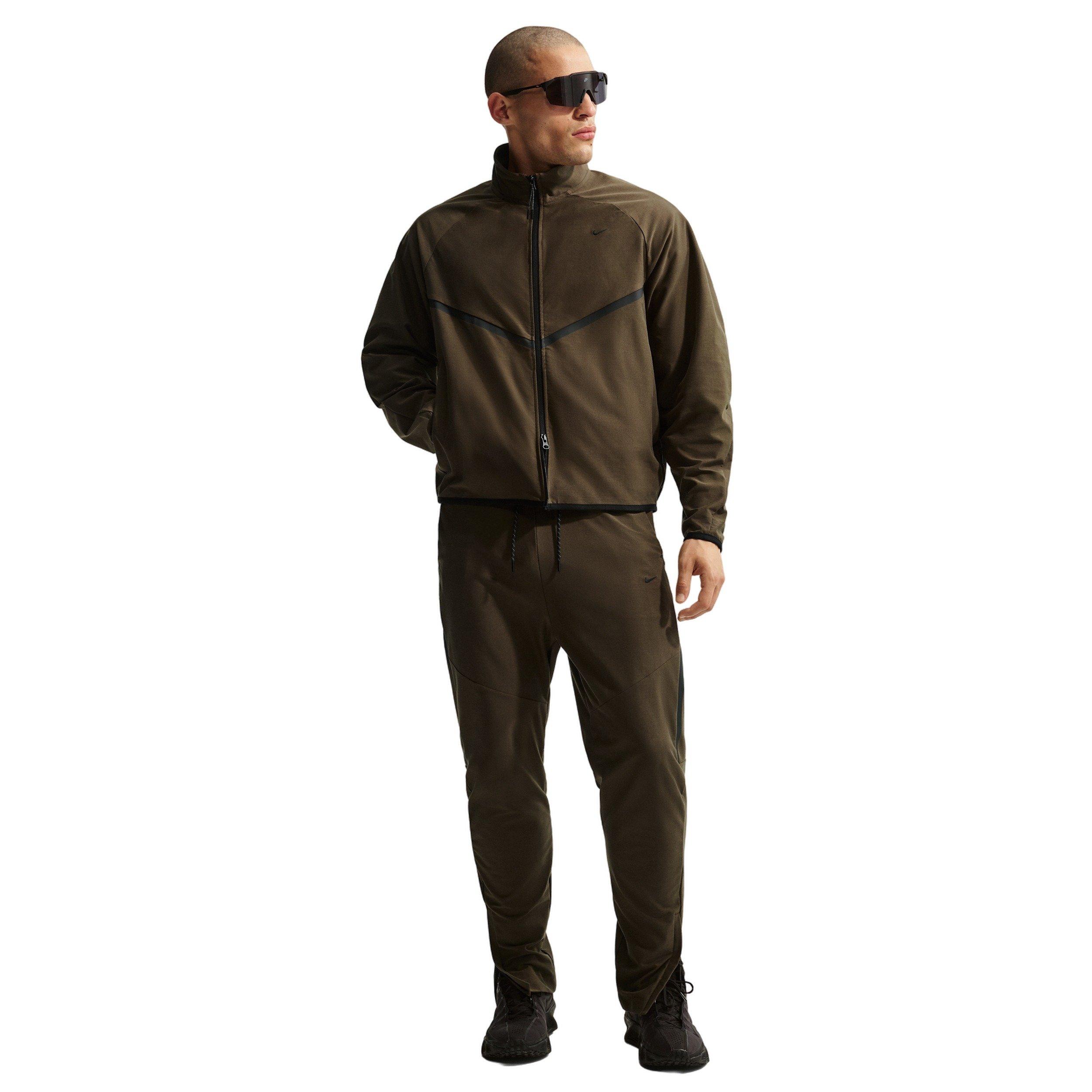 Nike Men's Sportswear Tech Dri-FIT Shori Knit Track Jacket - DK HAZEL Thumbnail View 4