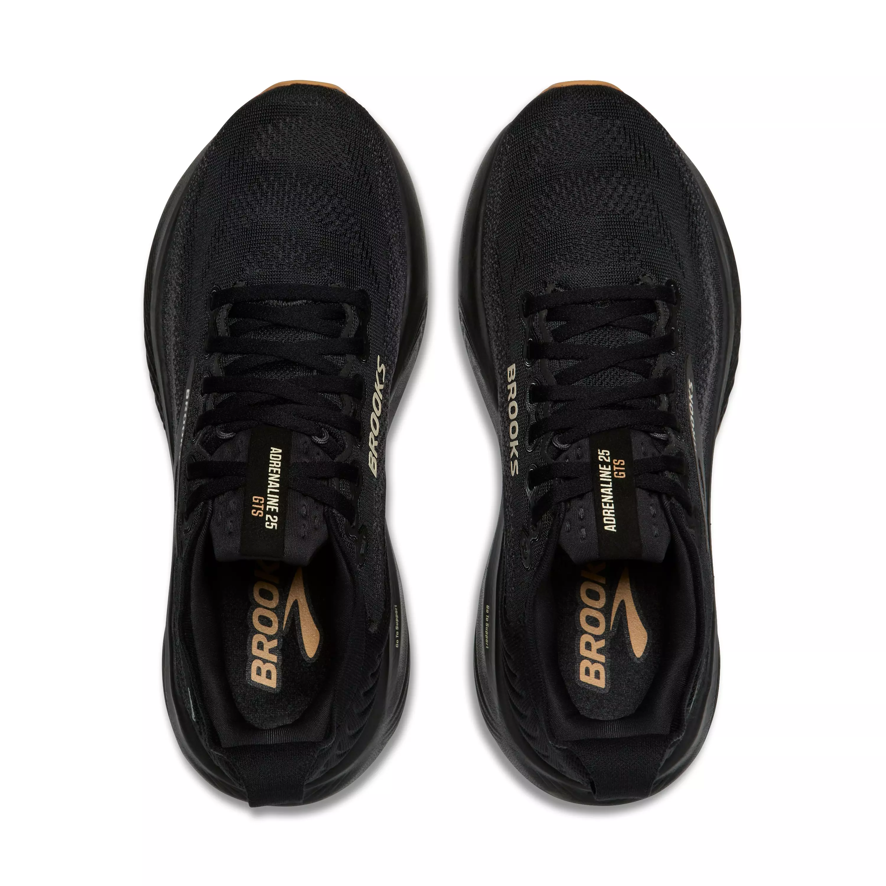 Brooks Adrenaline GTS 25 "Black/Biscuit" Women's Running Shoe - BLACK/BISCUIT