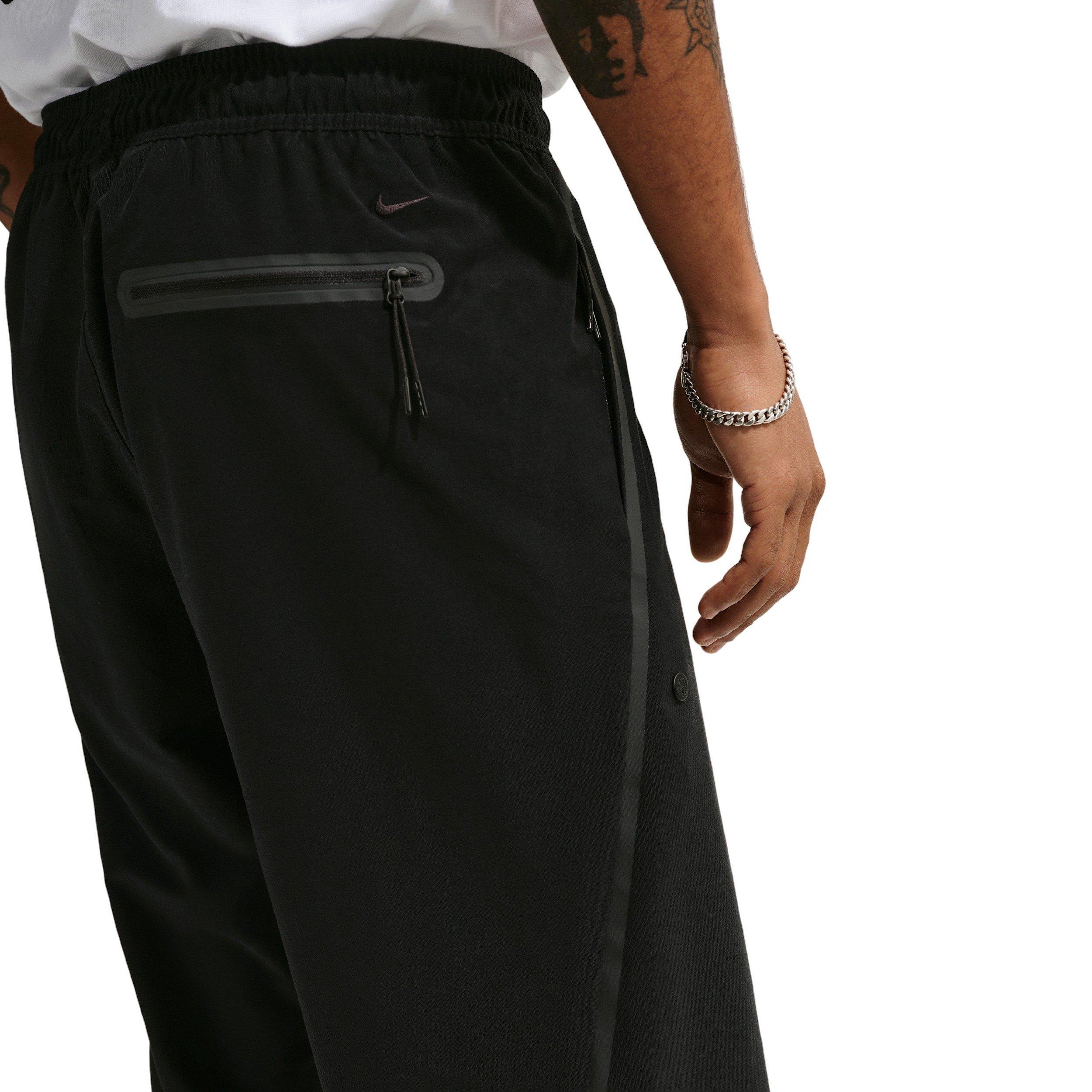 Nike Men's Tech Dri-FIT Shori Knit OS Pants - BLACK Thumbnail View 2