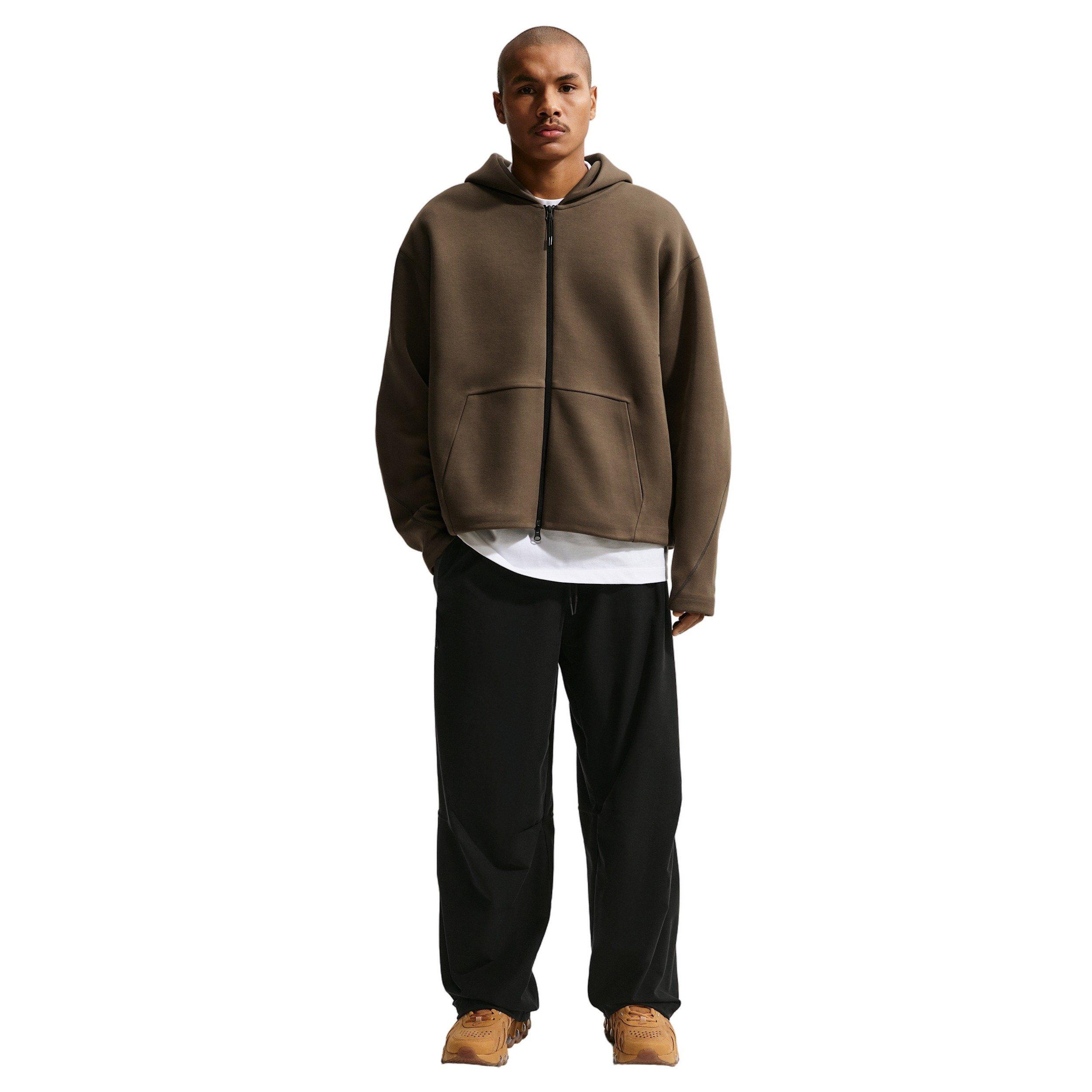 Nike Men's Tech Dri-FIT Shori Knit OS Pants - BLACK Thumbnail View 4