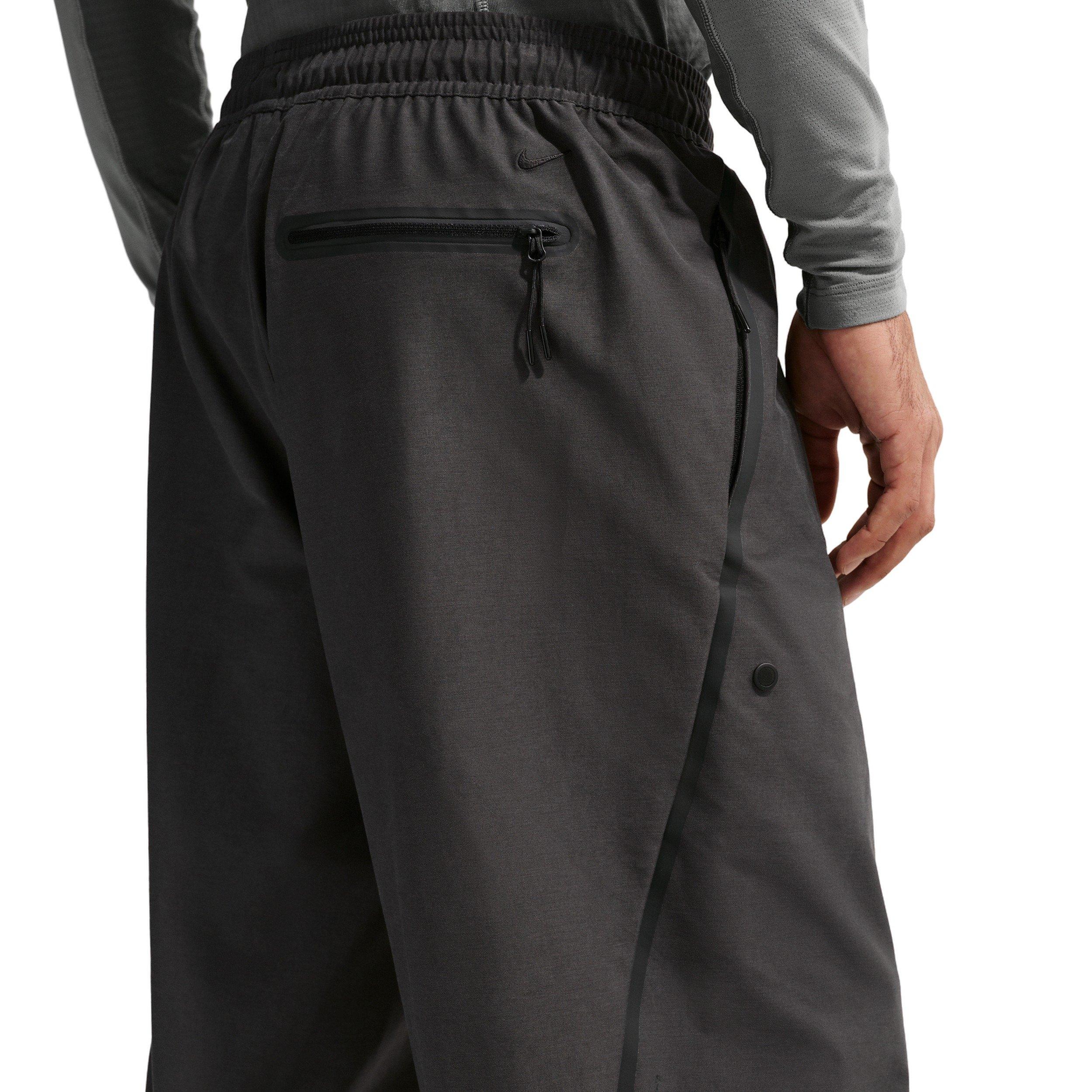 Nike Men's Tech Dri-FIT Shori Knit OS Pants - GREY Thumbnail View 2