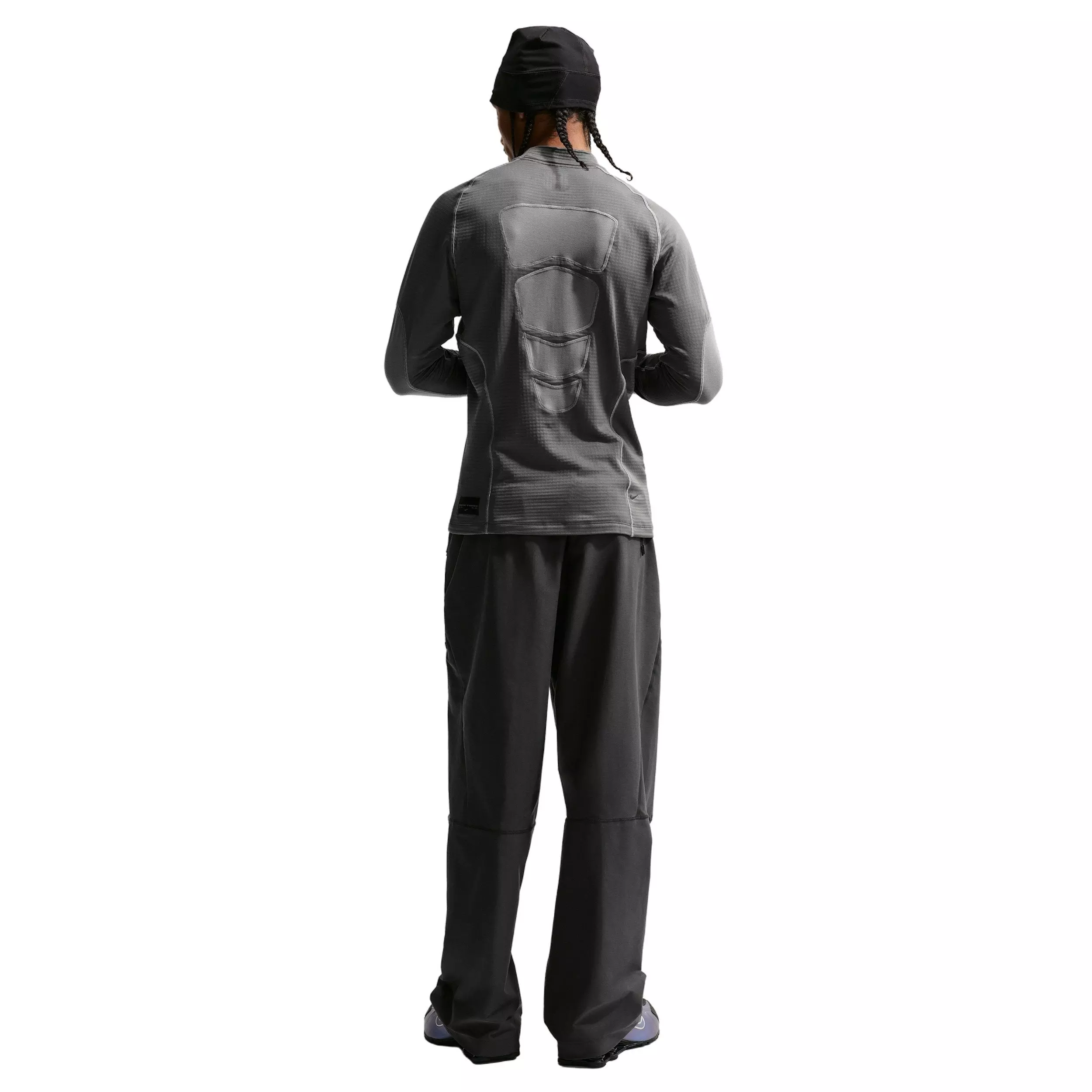 Nike Men's Tech Dri-FIT Shori Knit OS Pants - GREY