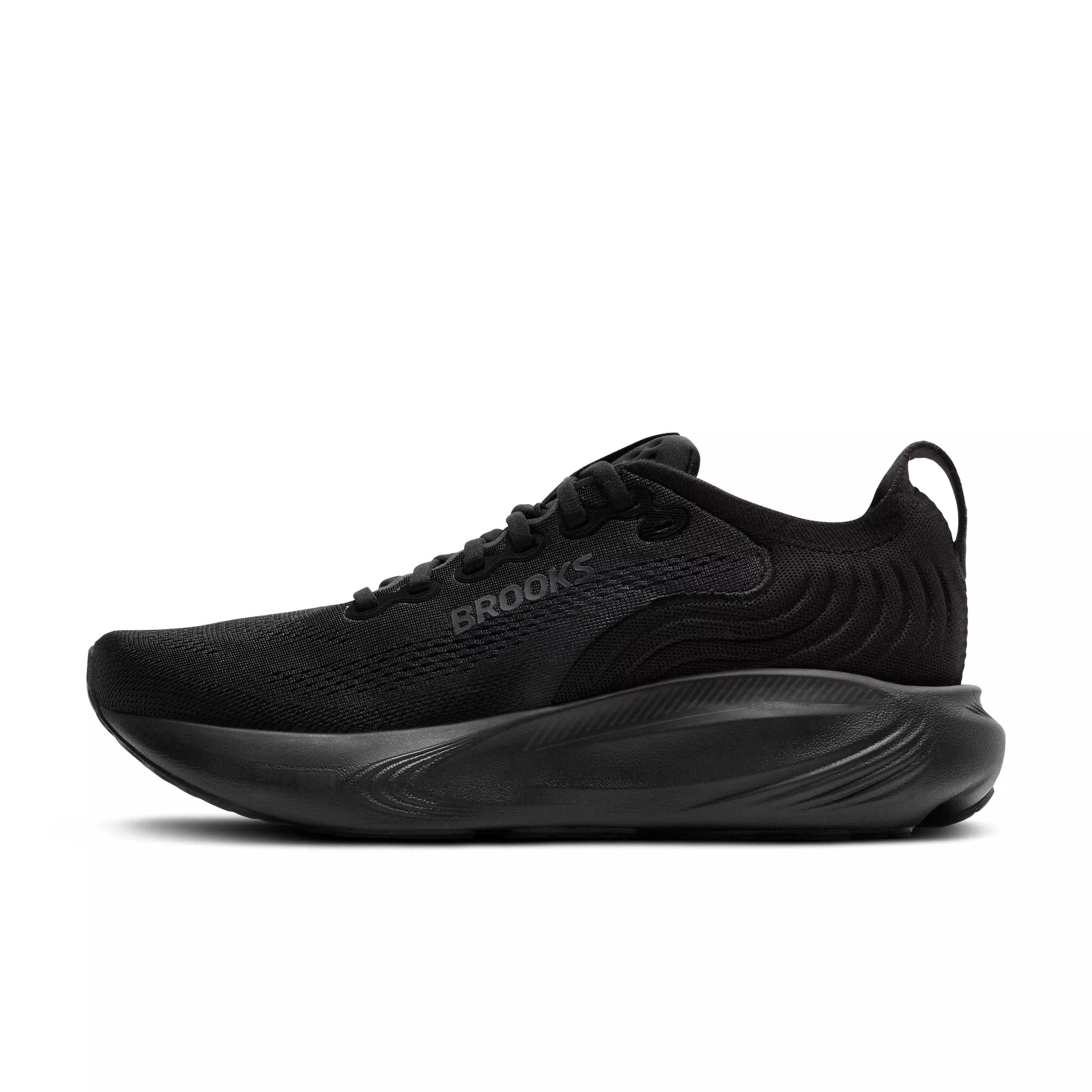 Brooks Adrenaline GTS 25 "Black/Black/Ebony" Women's Running Shoe - BLACK/BLACK/EBONY