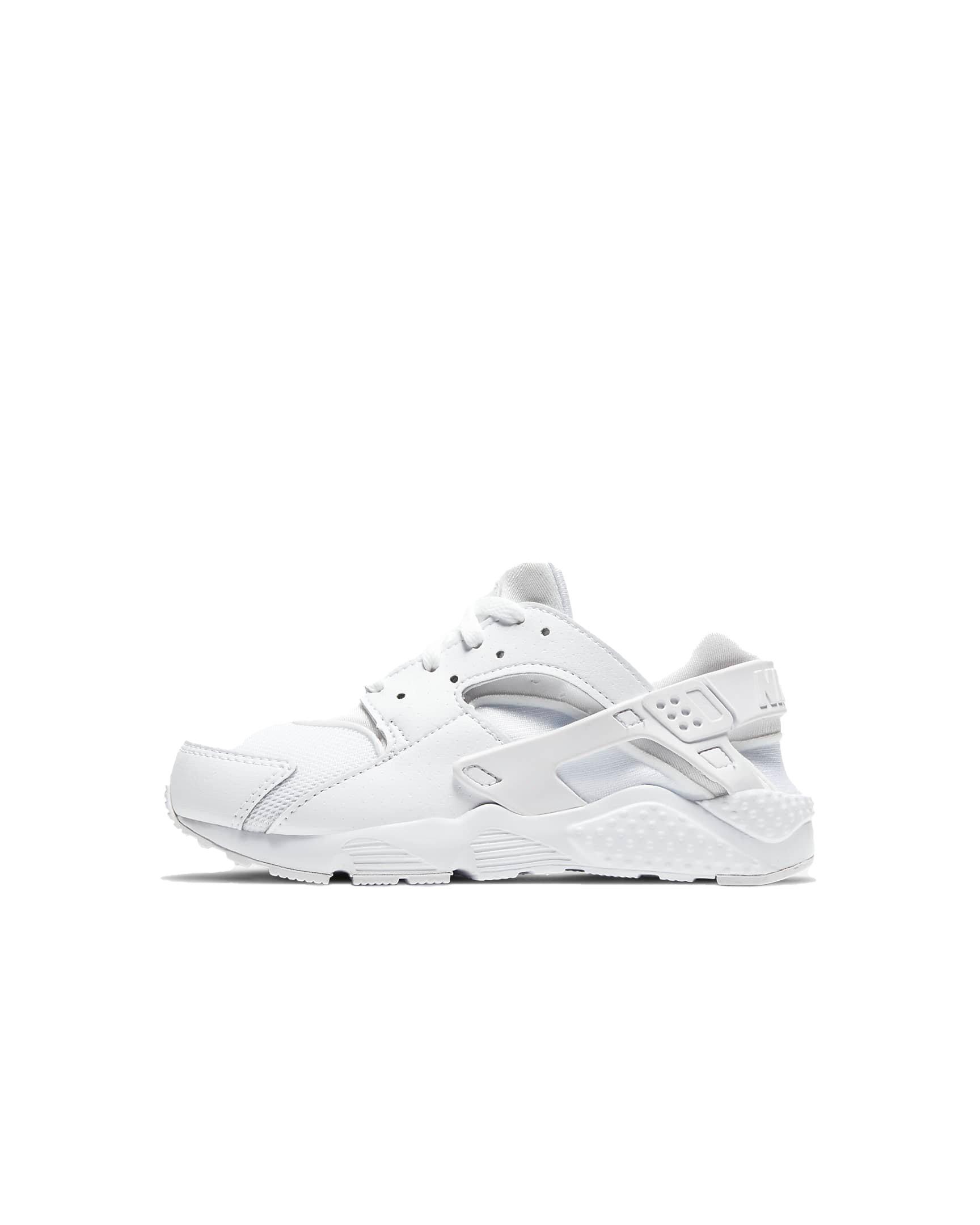 all white huaraches youth