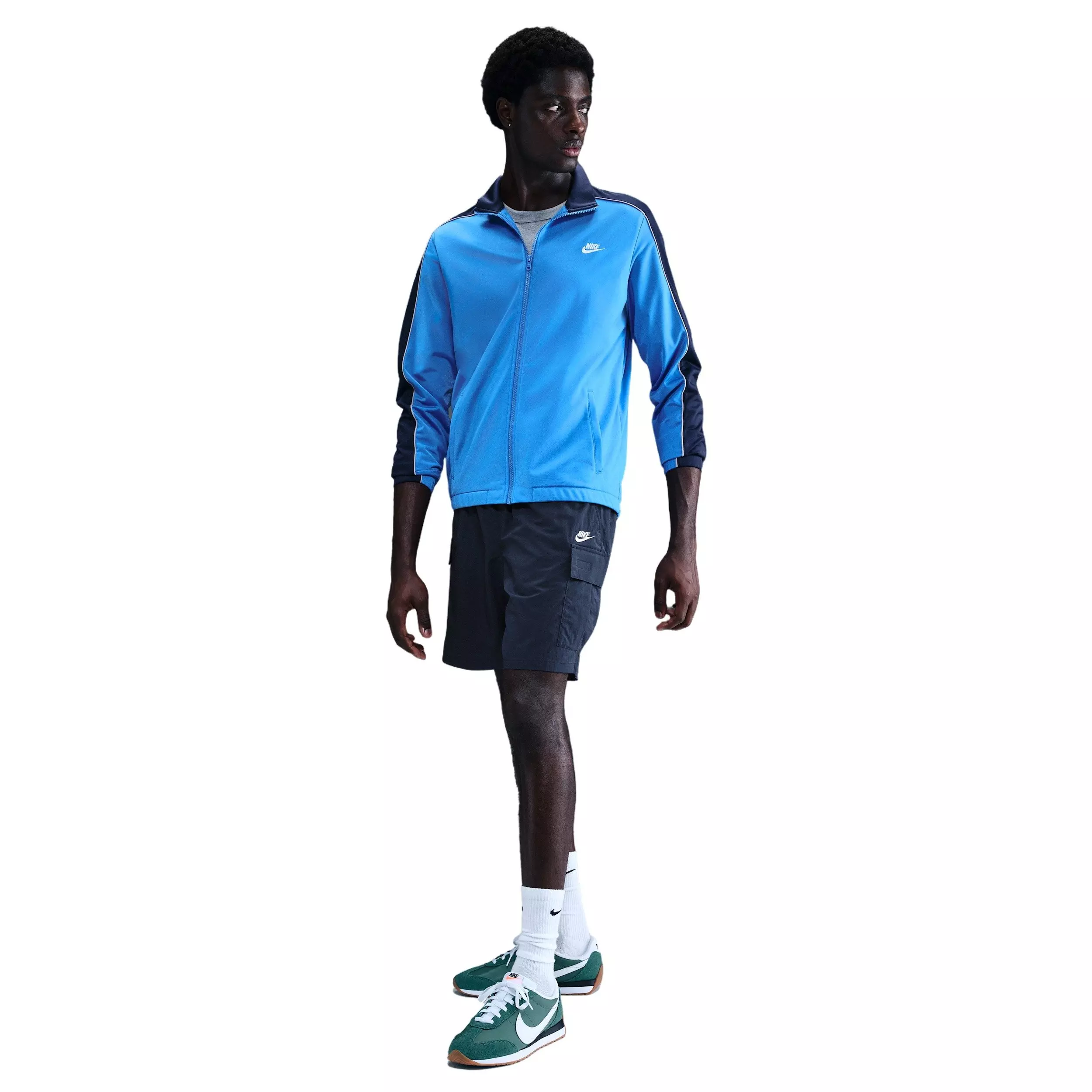 Nike Men's Sportswear Club Utility Shorts-Blue - BLUE