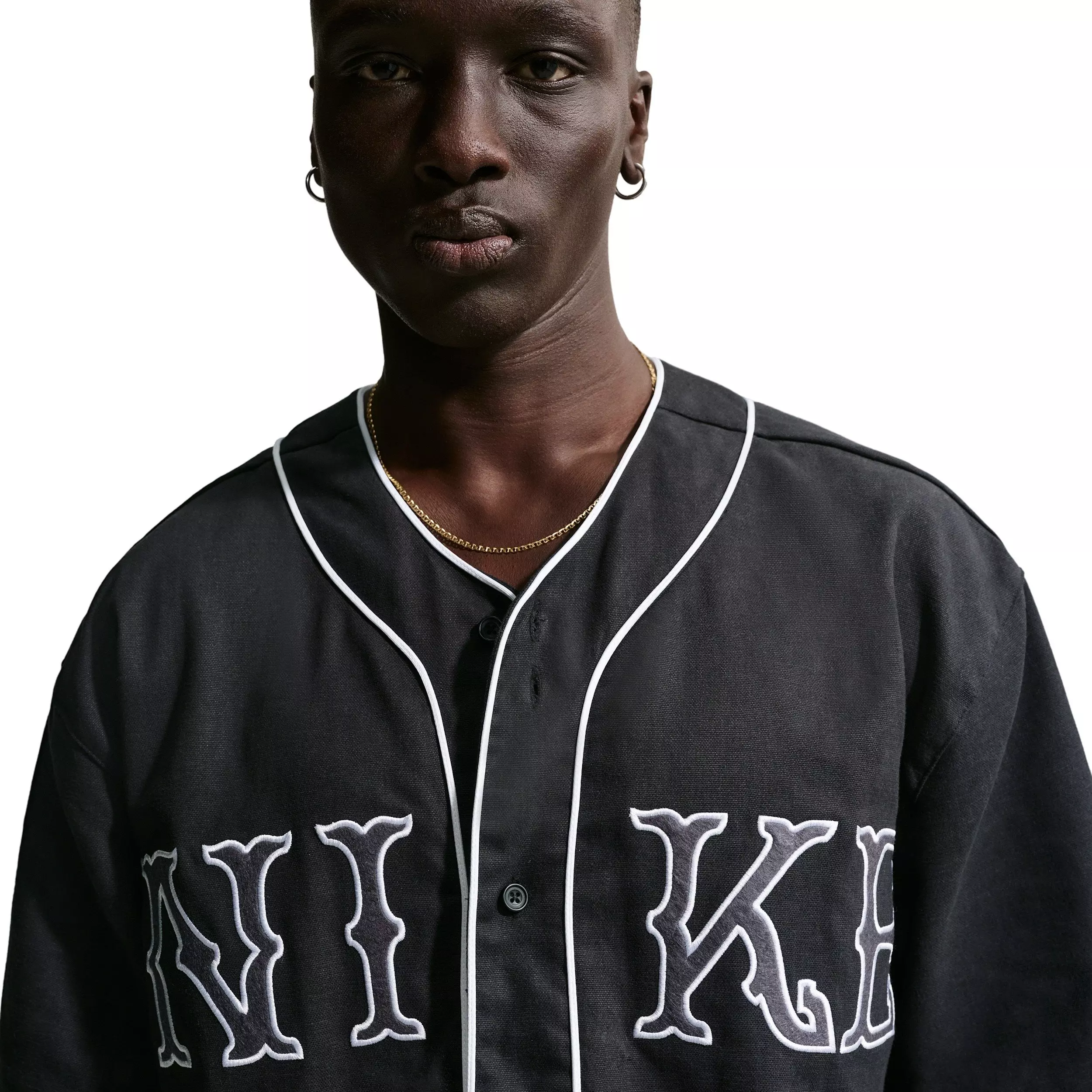 Nike Men's Life Short-Sleeve Vintage Sport Top - BLACK