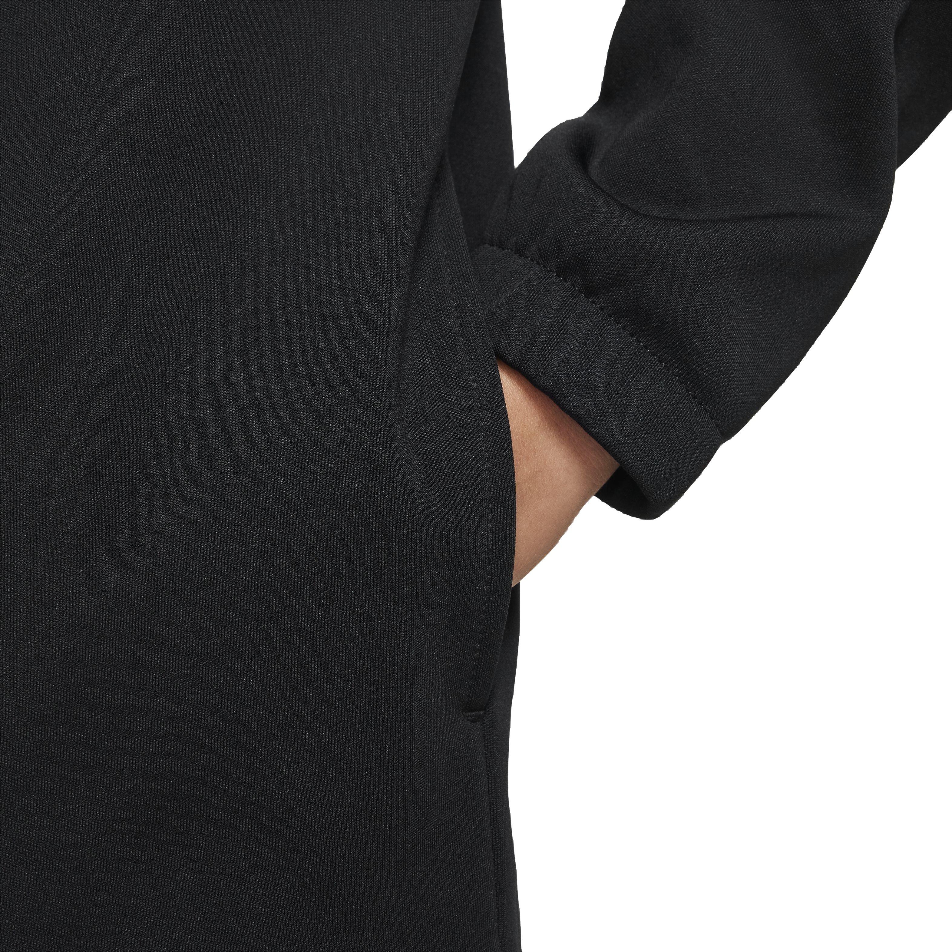 Nike Sportswear Poly Full-Zip Big Kids' Black HBR Tracksuit