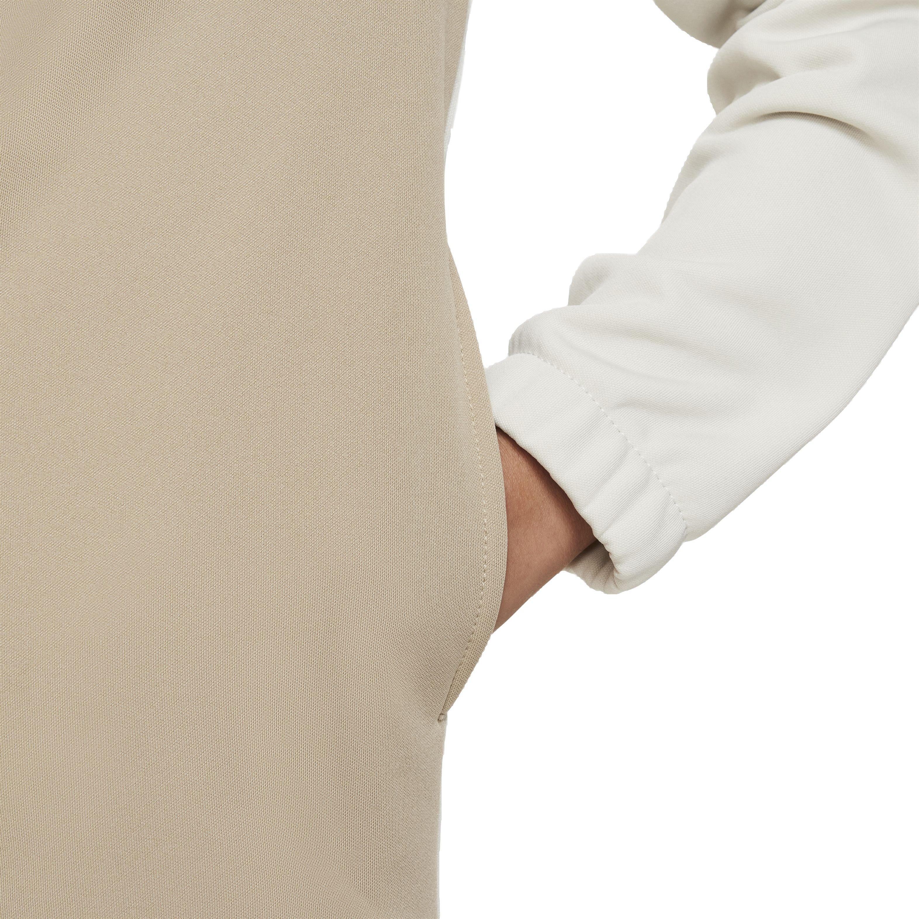 Nike Big Kids' Sportswear Full-Zip Tracksuit - Beige - BEIGE Thumbnail View 5
