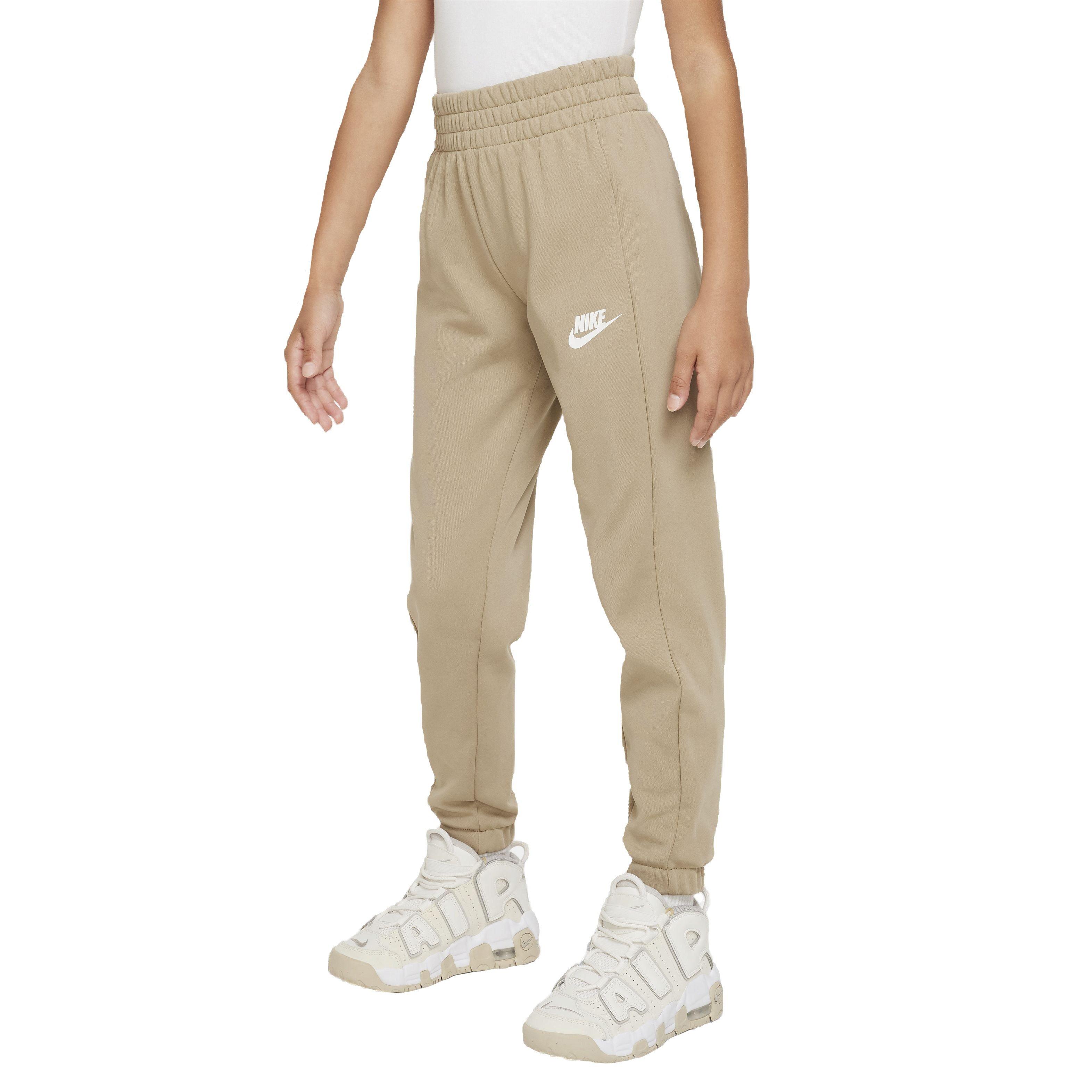 Nike Big Kids' Sportswear Full-Zip Tracksuit - Beige - BEIGE Thumbnail View 7