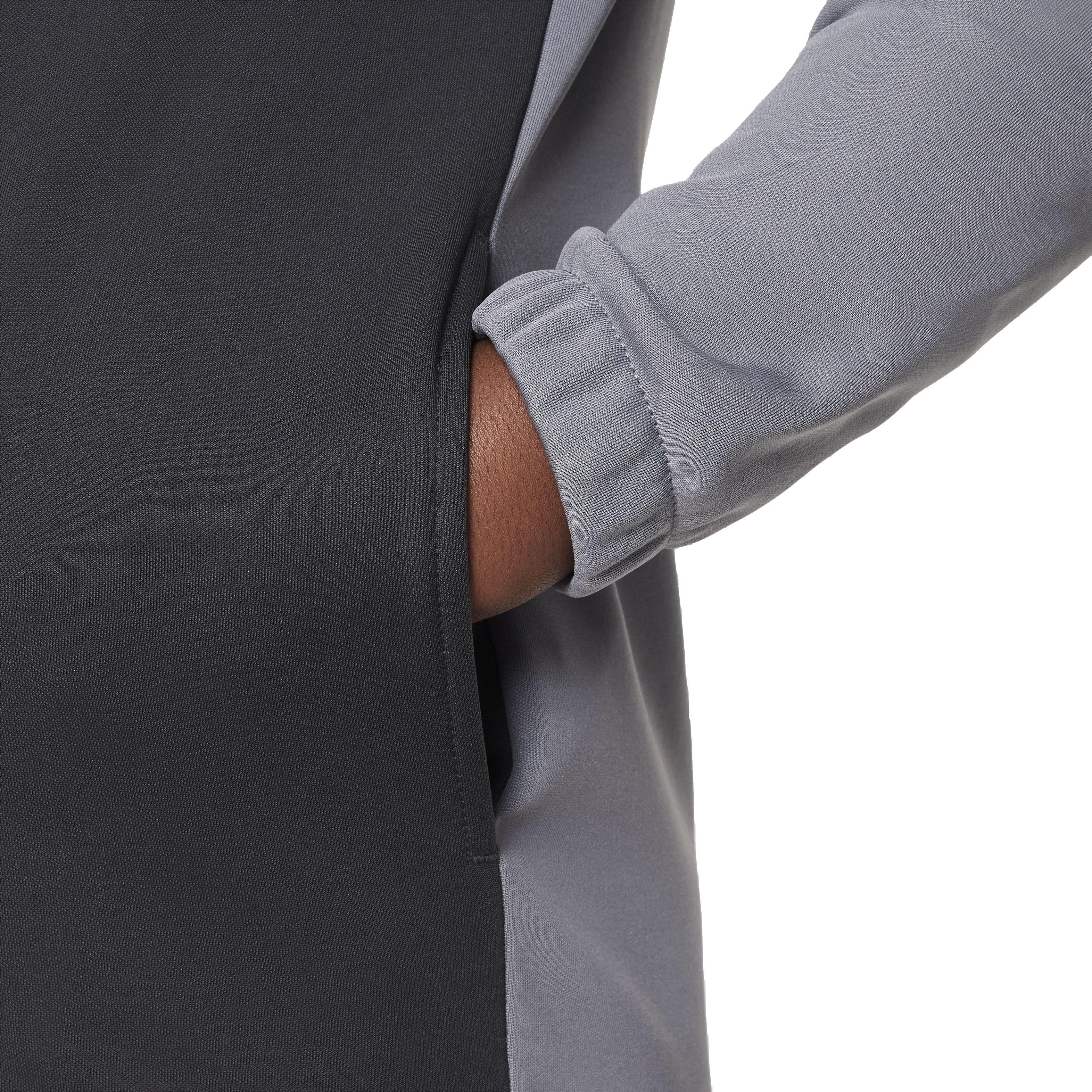 Nike Big Kids' Sportswear Full-Zip Tracksuit - Grey - GREY Thumbnail View 5