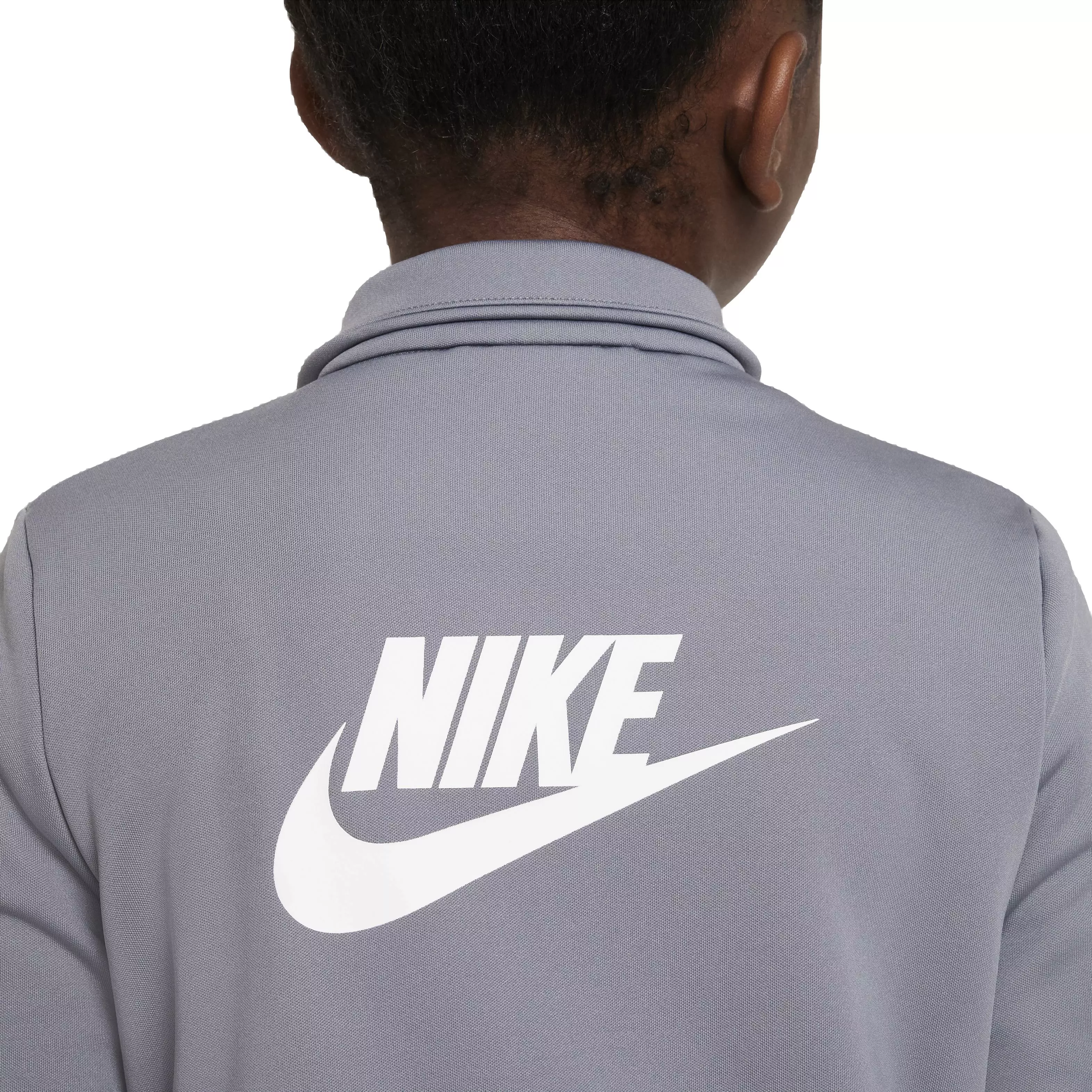 Nike Big Kids' Sportswear Full-Zip Tracksuit - Grey - GREY