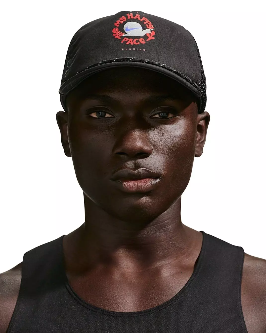 Nike Adult Pro Dri-FIT Unstructured Happy Pave Cap - BLACK