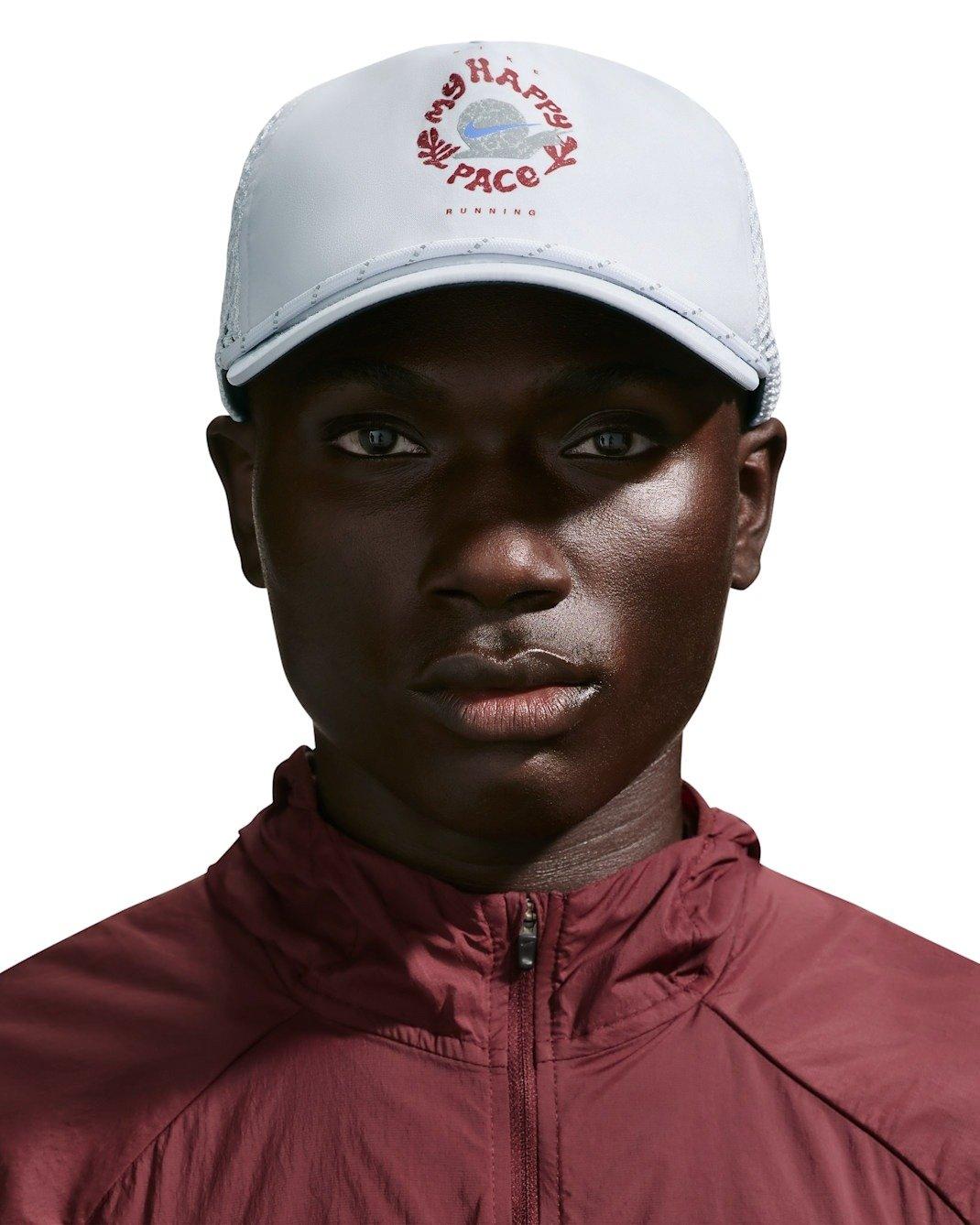 Nike Adult Pro Dri-FIT Unstructured Happy Pave Cap - GREY Thumbnail View 1