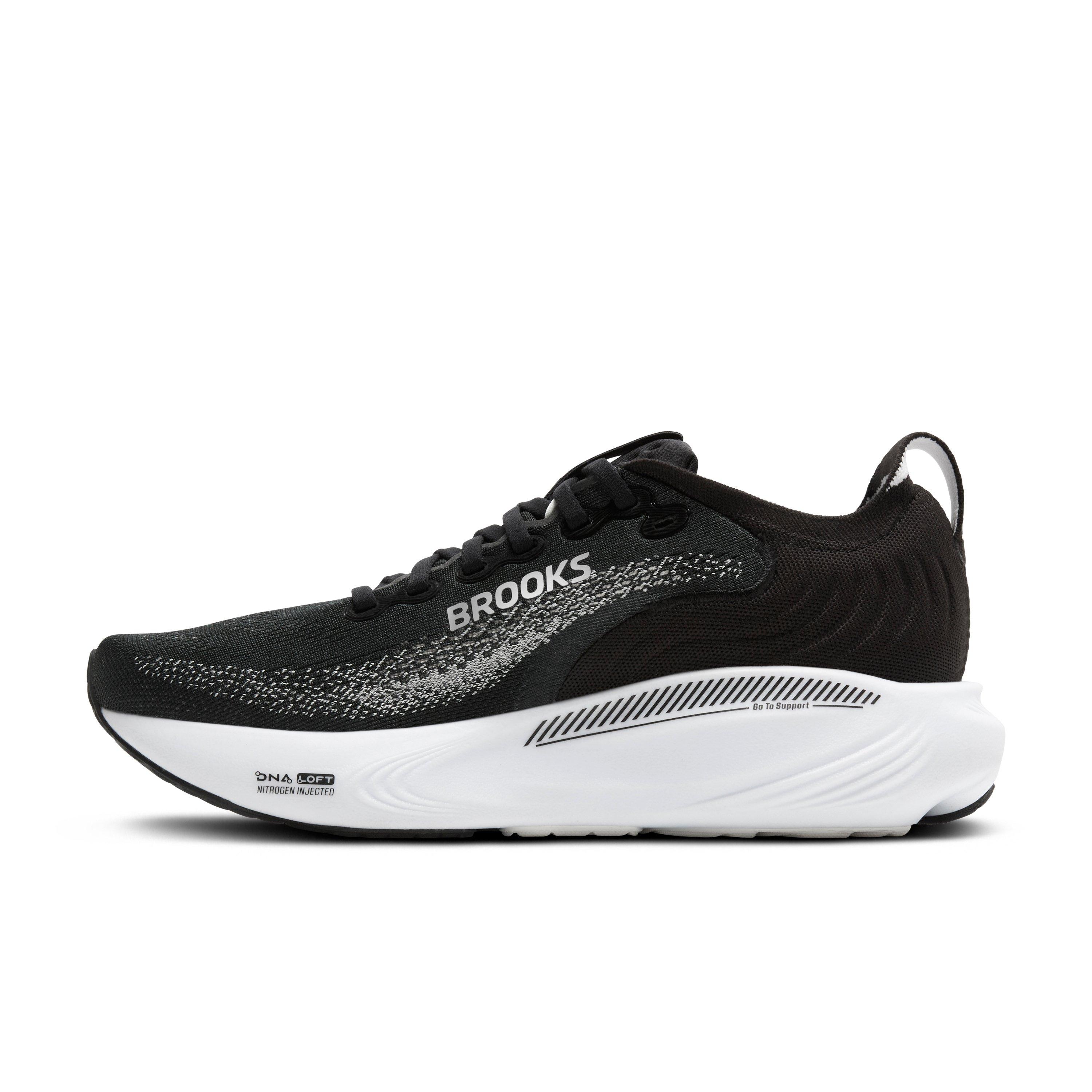 Brooks Adrenaline GTS 25 "Black/Grey/White" Women's Wide Running Shoe - BLACK/GREY/WHITE