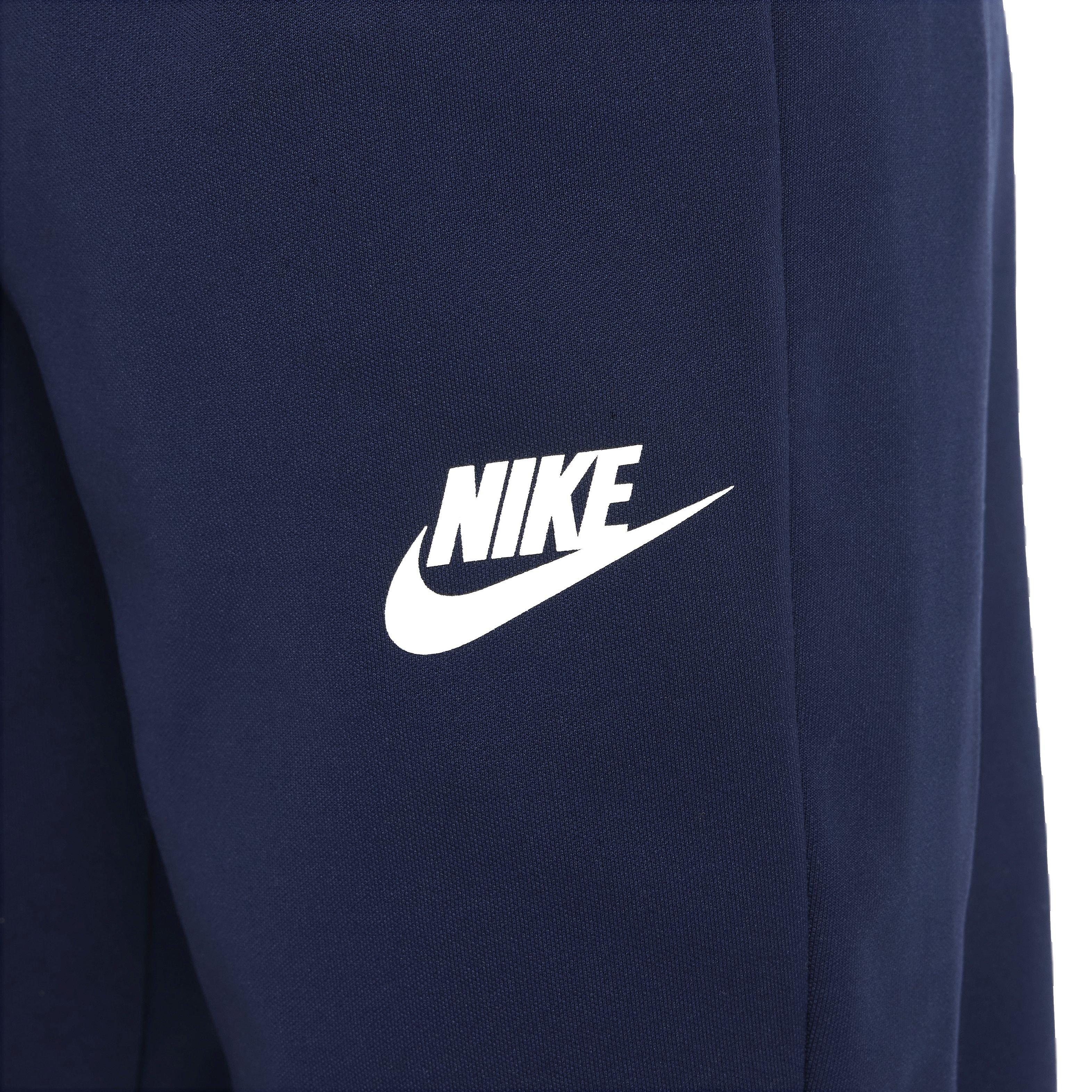 Nike Big Kids' Sportswear Full-Zip Tracksuit - Blue - BLUE Thumbnail View 7