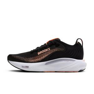 Brooks Adrenaline GTS 25 "Black/Peach/Mulled Grape" Women's Running Shoe - BLACK/PEACH/GRAPE
