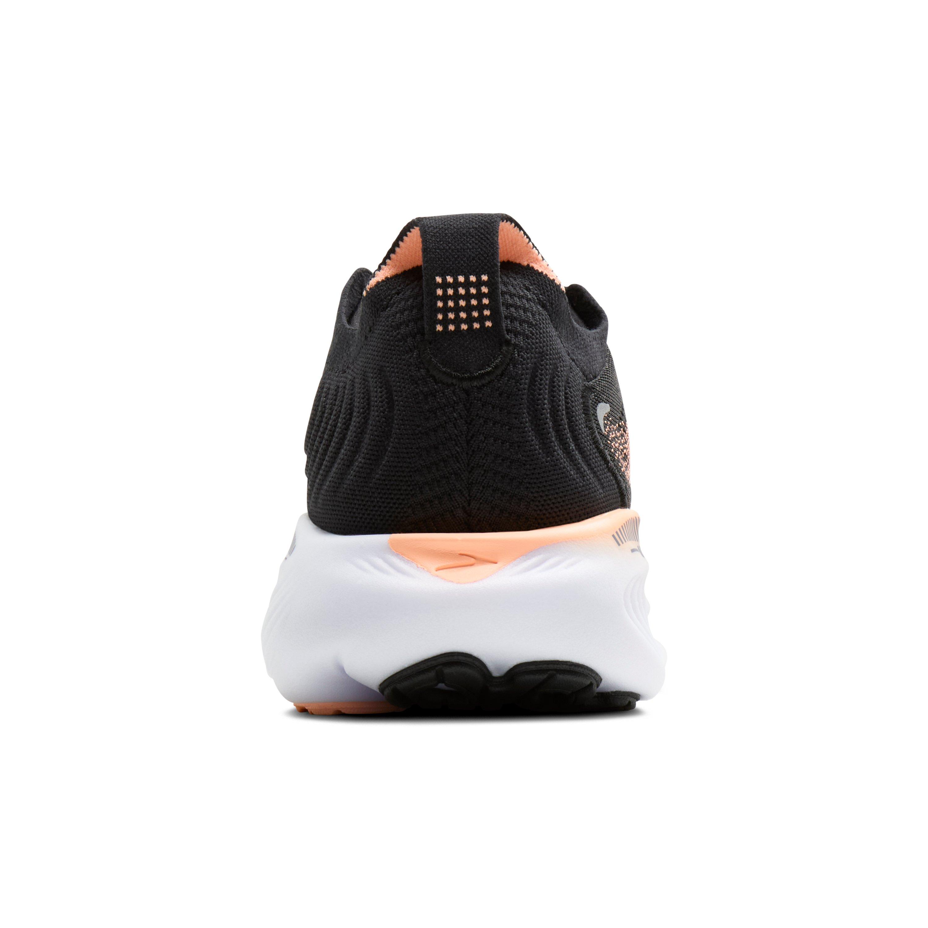 Brooks Adrenaline GTS 25 "Black/Peach/Mulled Grape" Women's Running Shoe - BLACK/PEACH/GRAPE