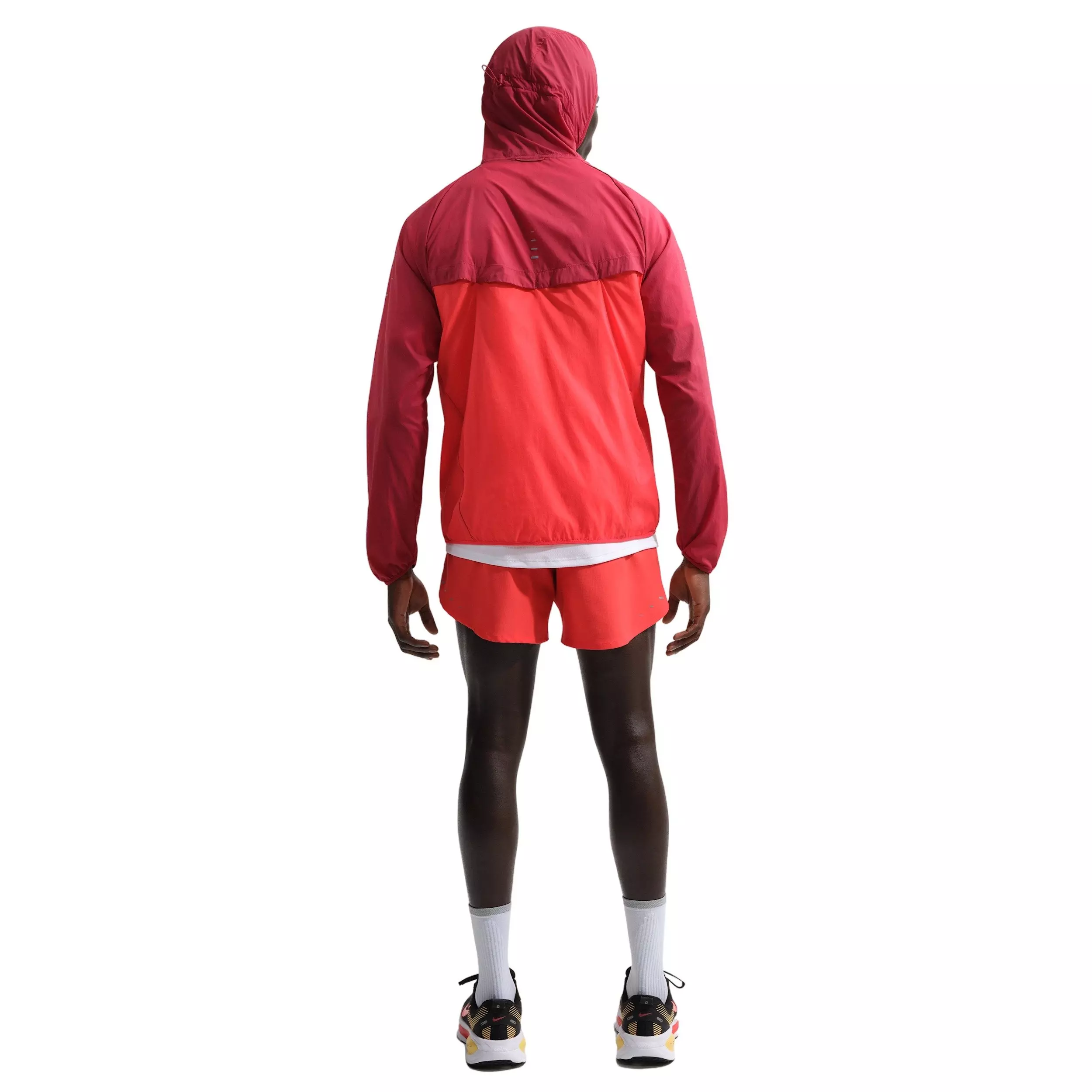 Nike Men's Stride Repel UV Running Jacket - RED