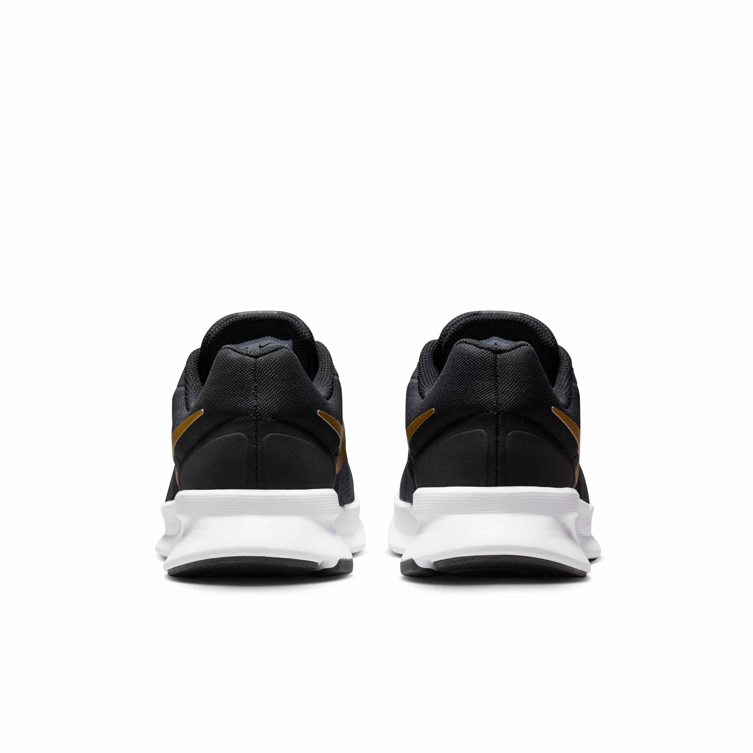 Nike Run Swift 3 "Black/Anthracite/White/Metallic Gold" Men's Running Shoe - BLACK/GREY/WHITE/GOLD Thumbnail View 5