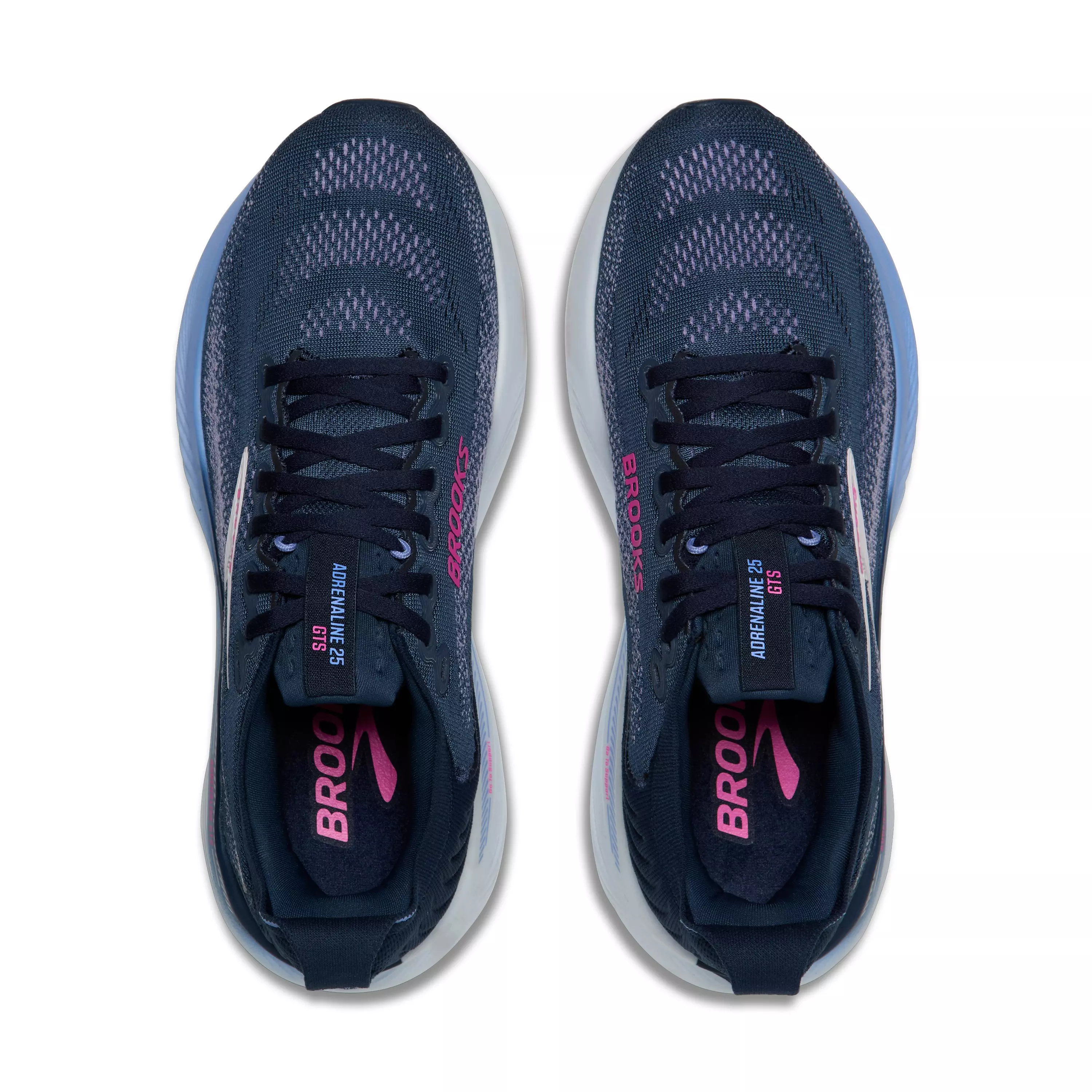 Brooks Adrenaline GTS 25 "Spellbound/Blazing Bell/Pink" Women's Running Shoe - SPELLBOUND/BELL/PINK