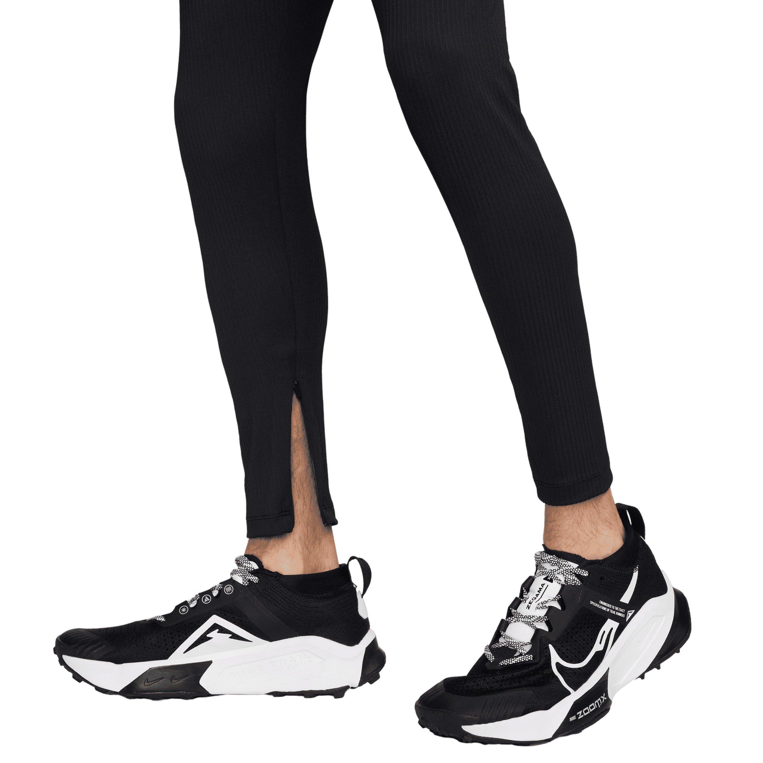 Nike Men's AeroSwift Dri-FIT ADV Running Leggings - Black - BLACK Thumbnail View 6