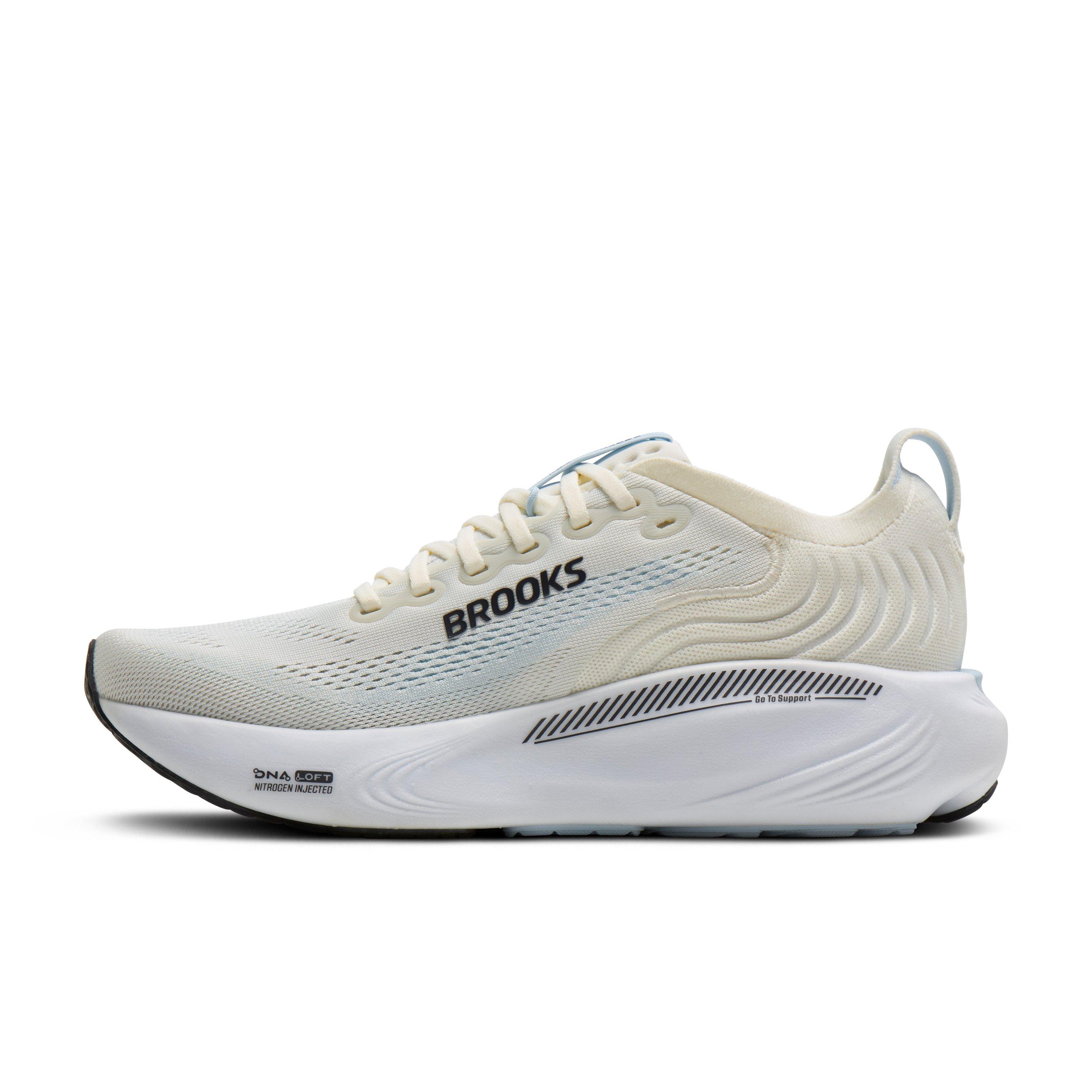 Brooks Adrenaline GTS 25 "Star White/Nantucket/Chrome" Women's Running Shoe - WHITE/NANTUCKET/CHROME