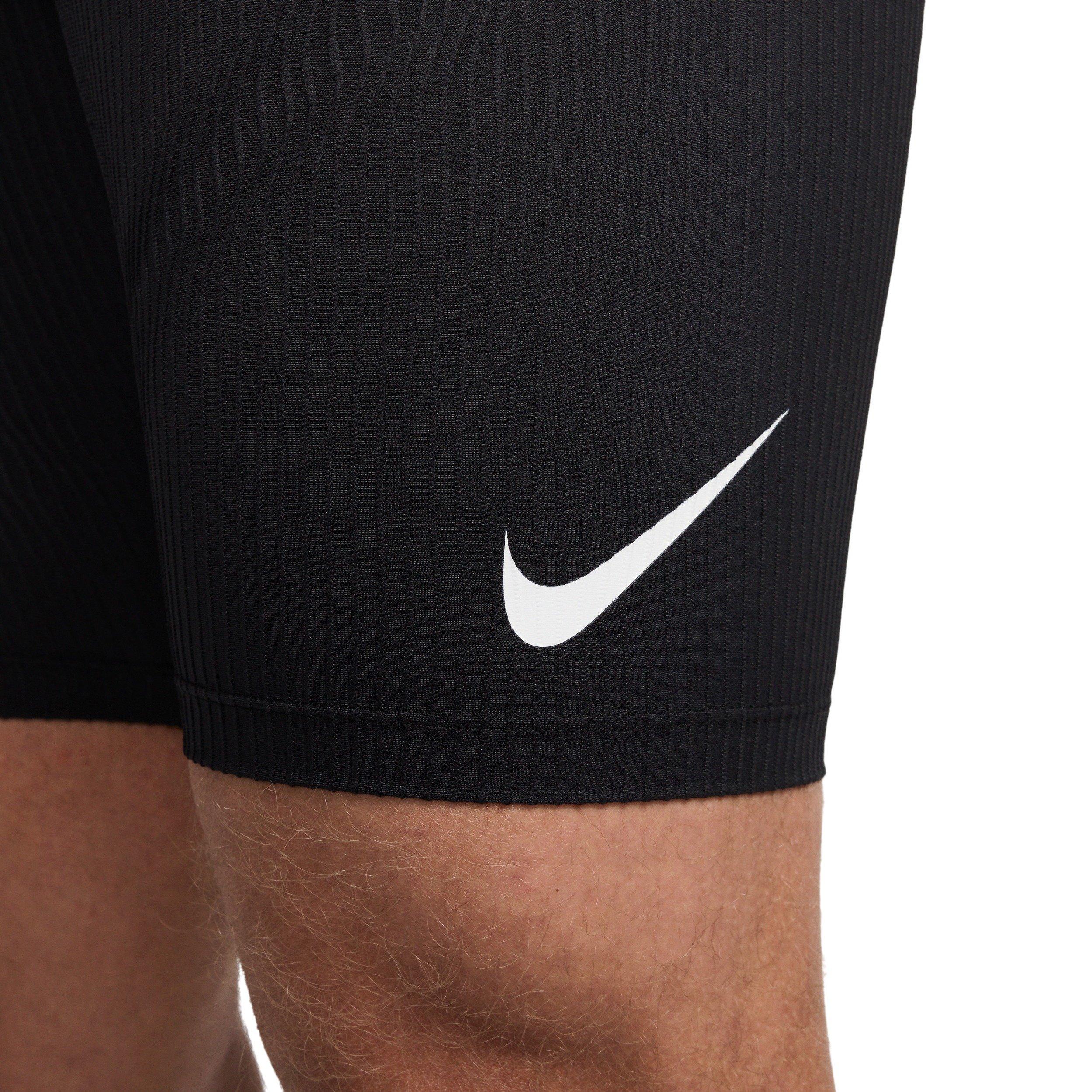 Nike Men's AeroSwift Dri-FIT ADV Running 1/2-Length Tights - BLACK Thumbnail View 6
