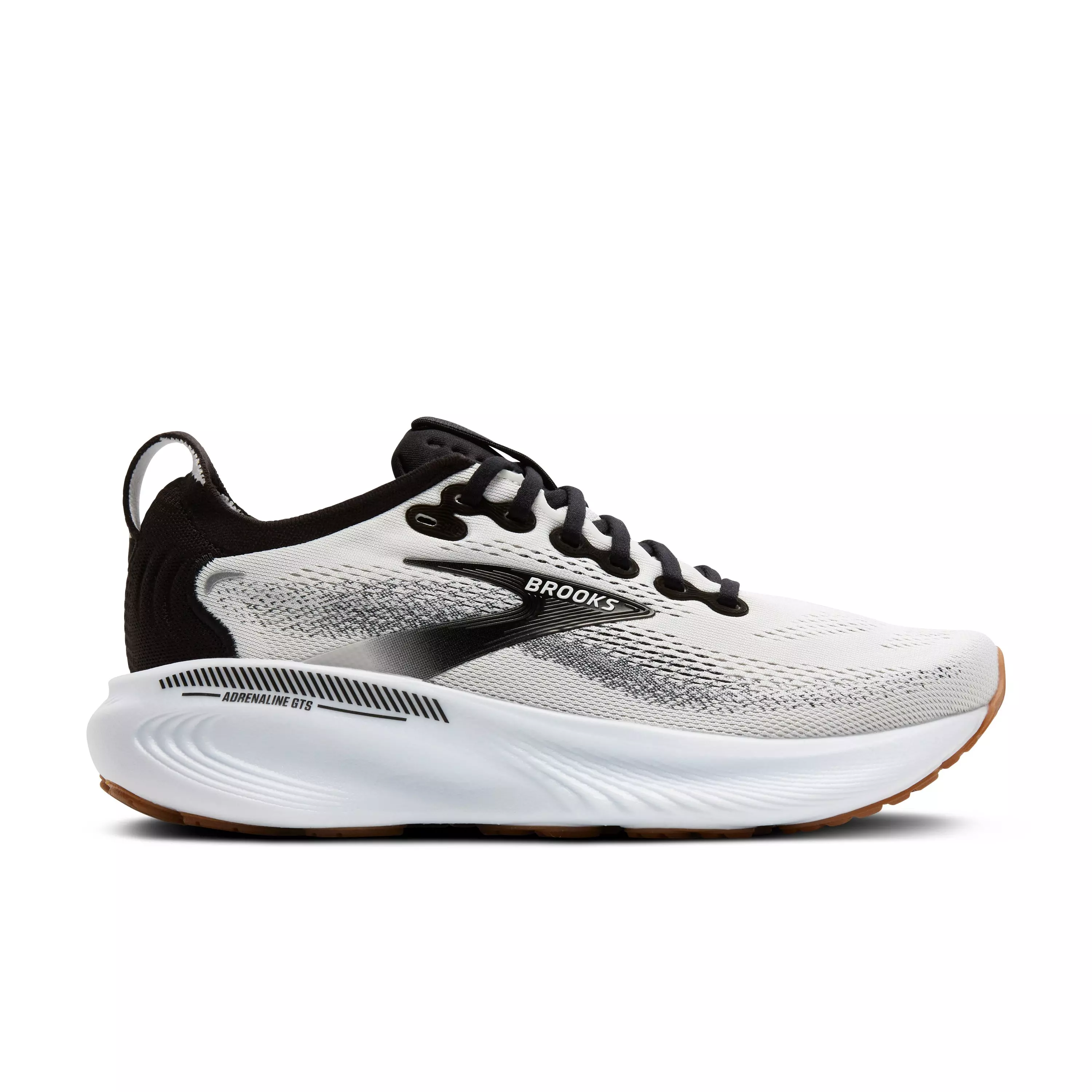 Brooks Adrenaline GTS 25 "White/Black/White" Women's Running Shoe - WHITE/BLACK/WHITE