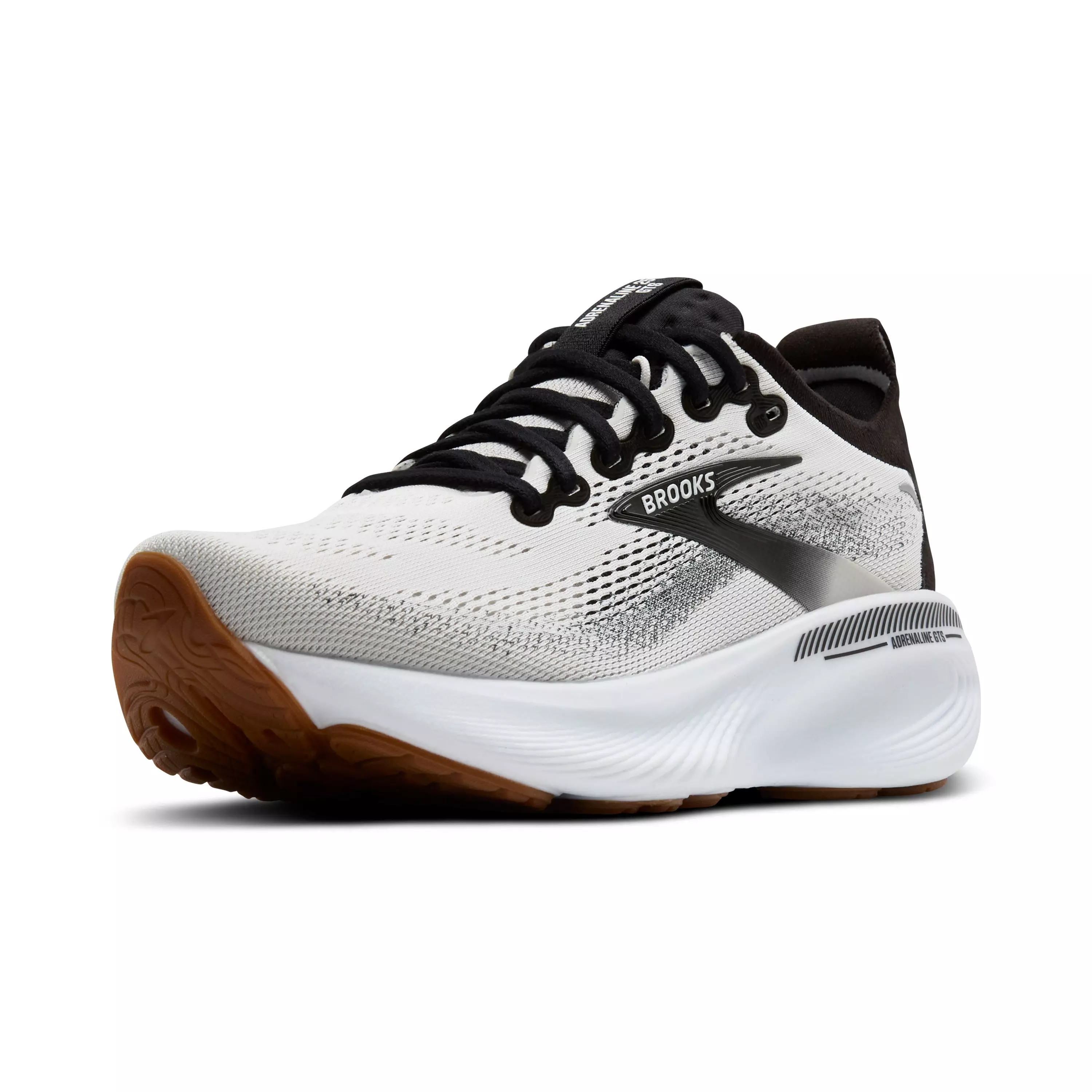 Brooks Adrenaline GTS 25 "White/Black/White" Women's Running Shoe - WHITE/BLACK/WHITE