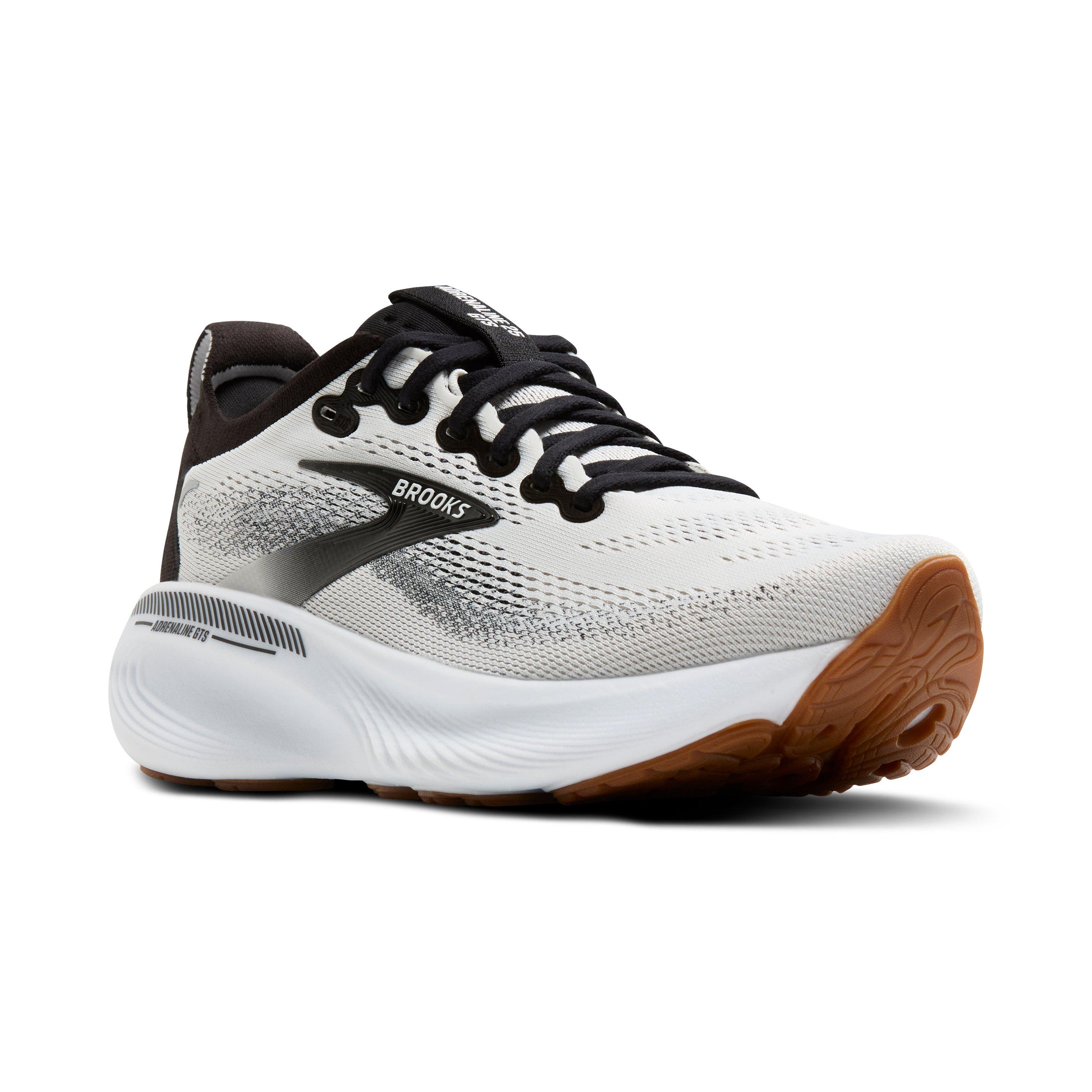 Brooks Adrenaline GTS 25 "White/Black/White" Women's Running Shoe - WHITE/BLACK/WHITE
