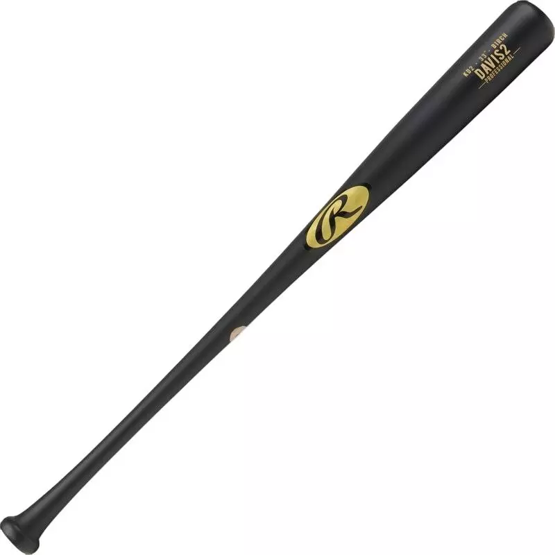 Rawlings Khris Davis Pro Label Birch Wood Bat (-3) 2020 - BROWN/BLACK