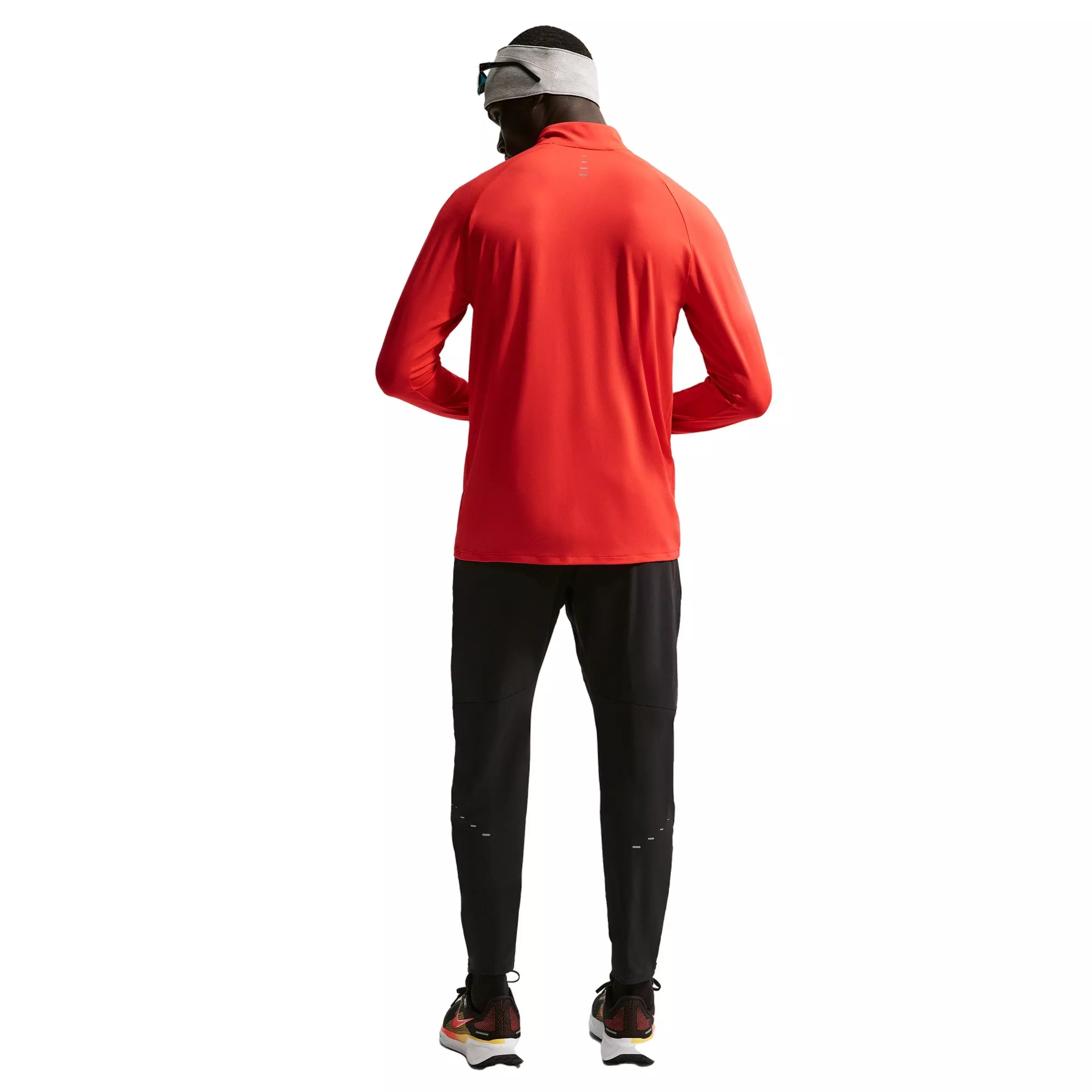 Nike Men's Stride Dri-FIT 1/4-Zip Running Top - RED