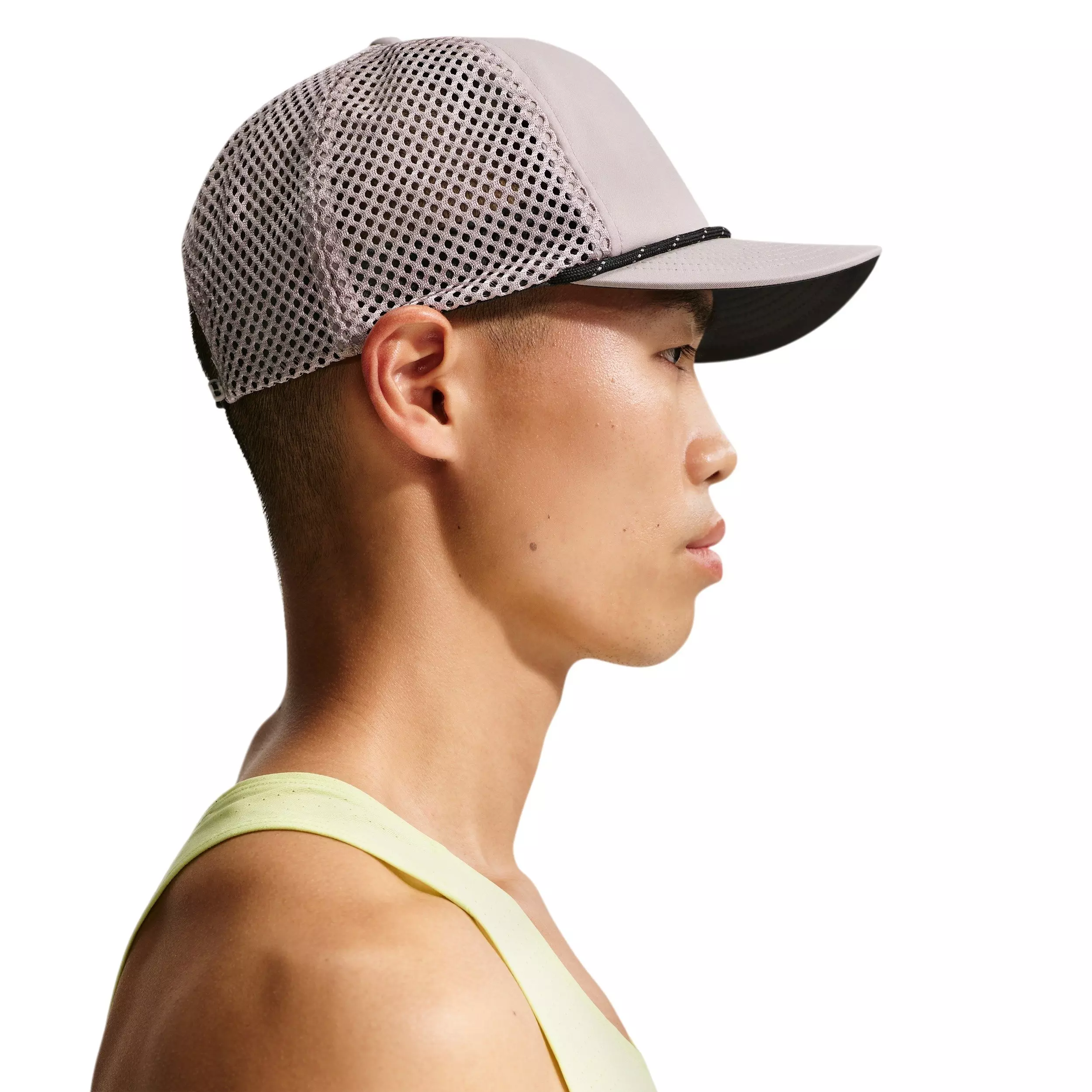 Nike Pro Dri-FIT Unstructured Swoosh Run Hat - GREY