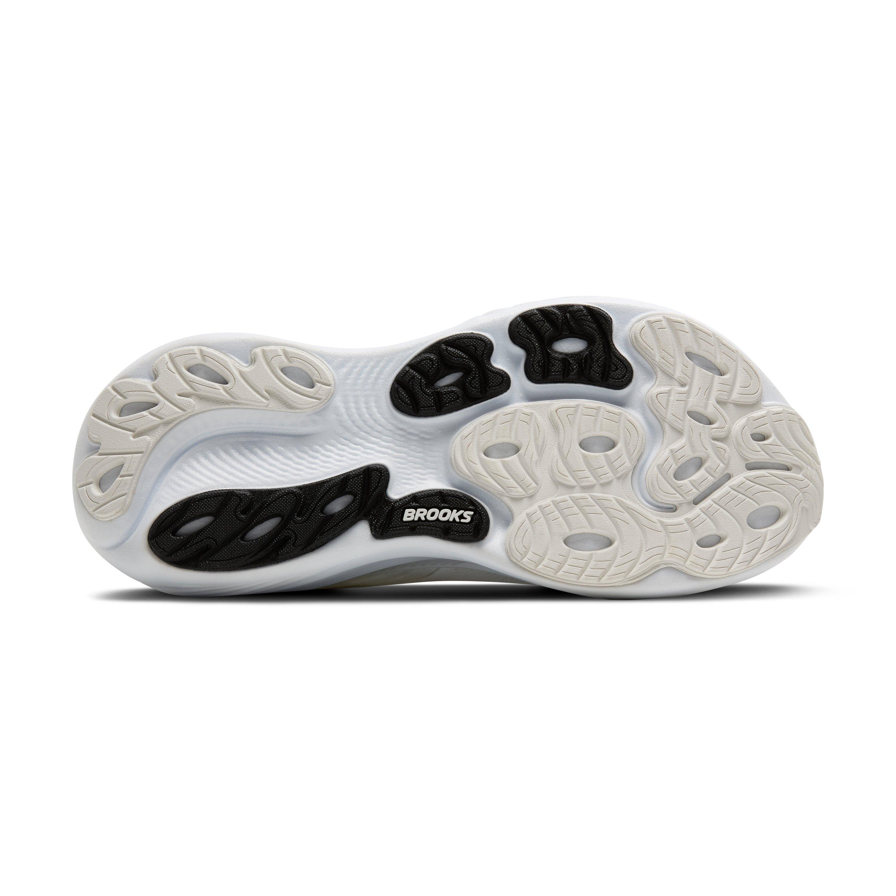 Brooks Adrenaline GTS 25 "White/White/Silver" Women's Wide Running Shoe - WHITE/WHITE/SILVER