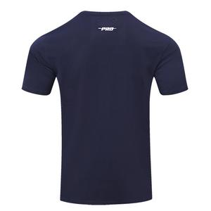 Pro Standard Men's MLB New York Yankees Retro Classic Single Jersey Striped Tee -Navy