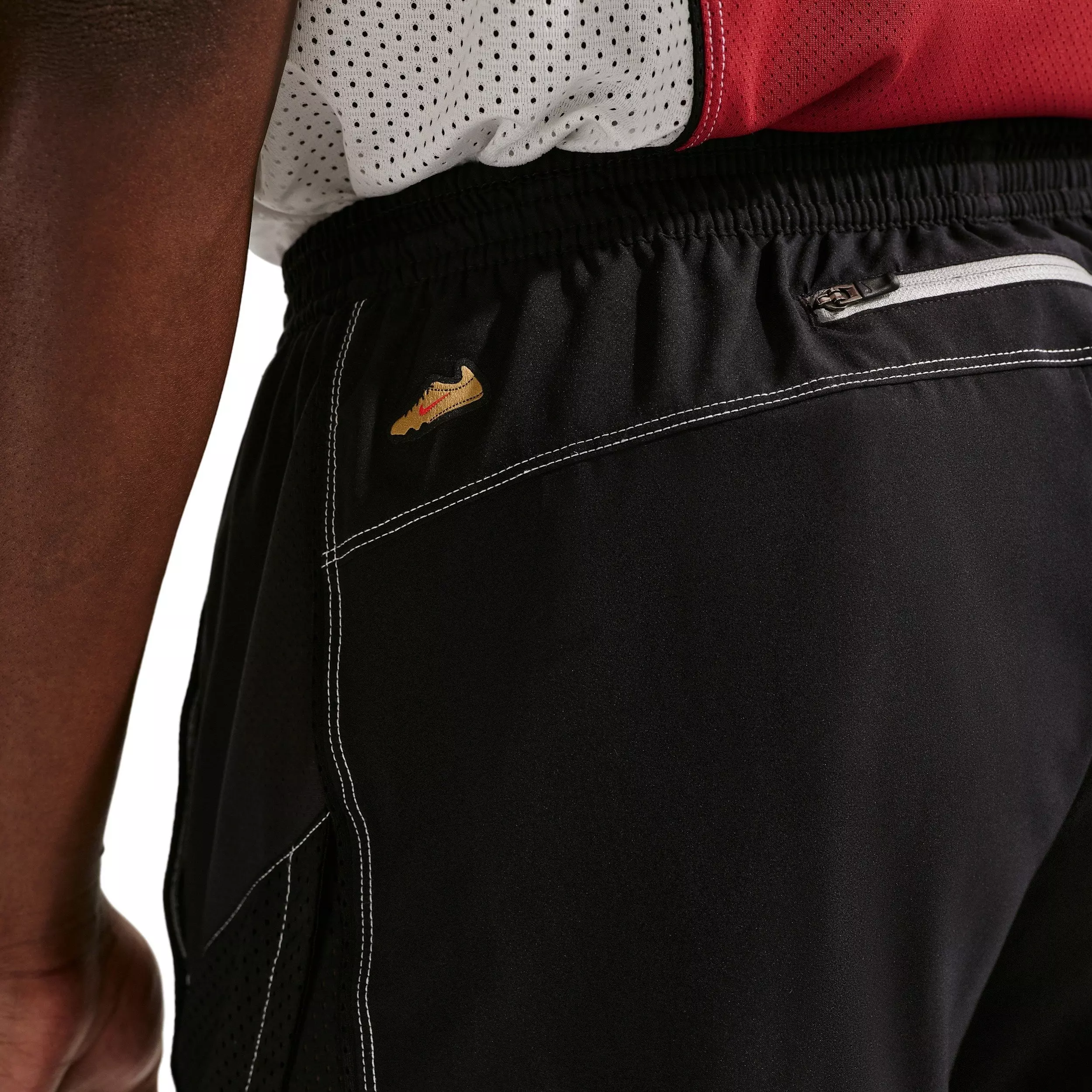 Nike Men's Retro Dri-FIT 4" Brief-Lined Running Shorts - BLACK