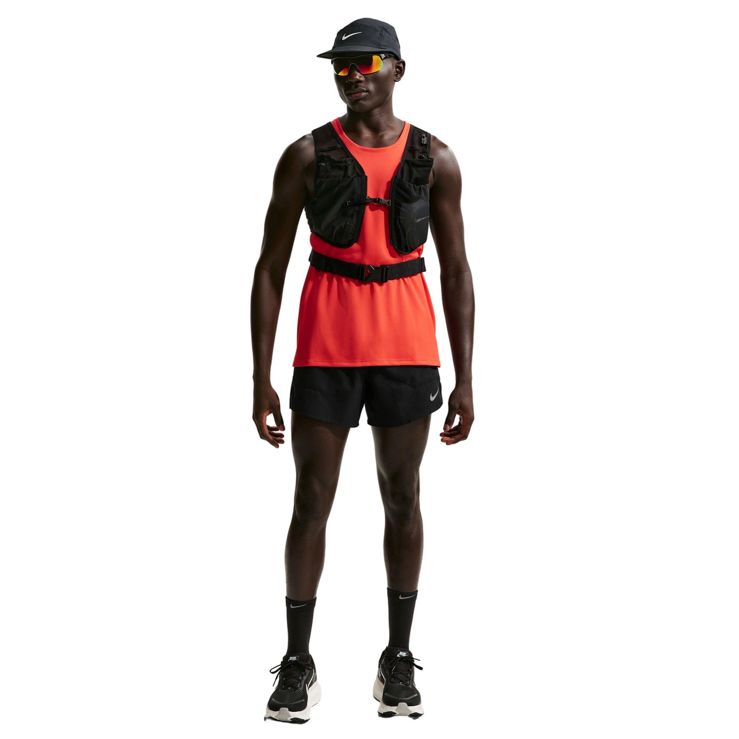 Nike Men's Stride Dri-FIT 5" 2-in-1 Running Shorts - BLACK Thumbnail View 4